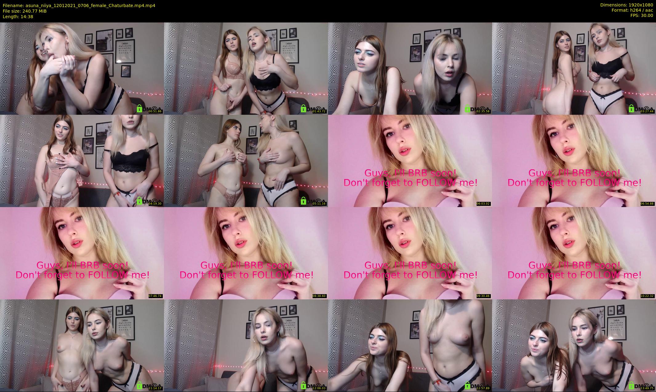 asuna_niiya — 15 minute Chaturbate couple cam show recording, 1080p, Jan 12, 2021