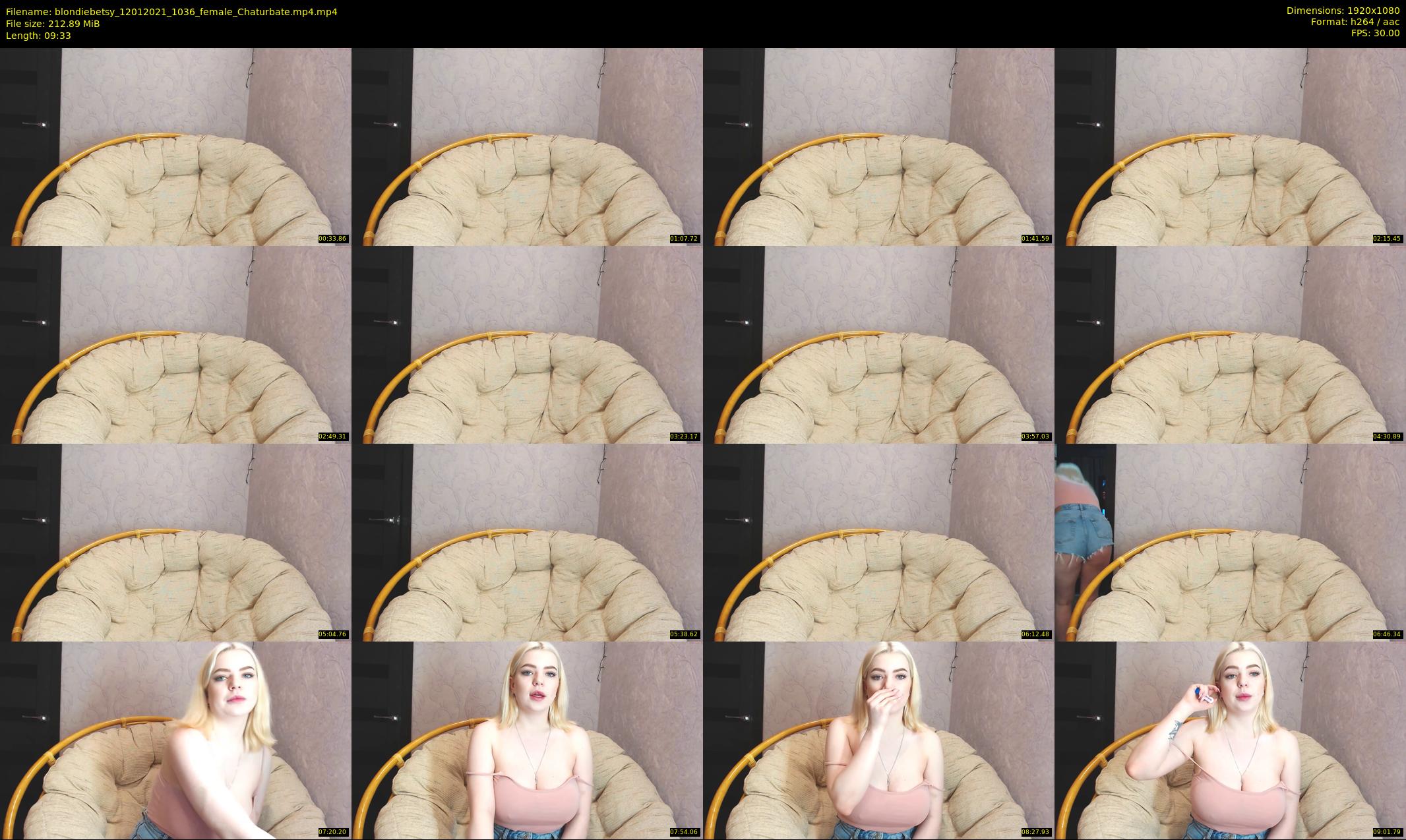 blondiebetsy — 10 minute Chaturbate female cam show recording, 1080p, Jan 12, 2021