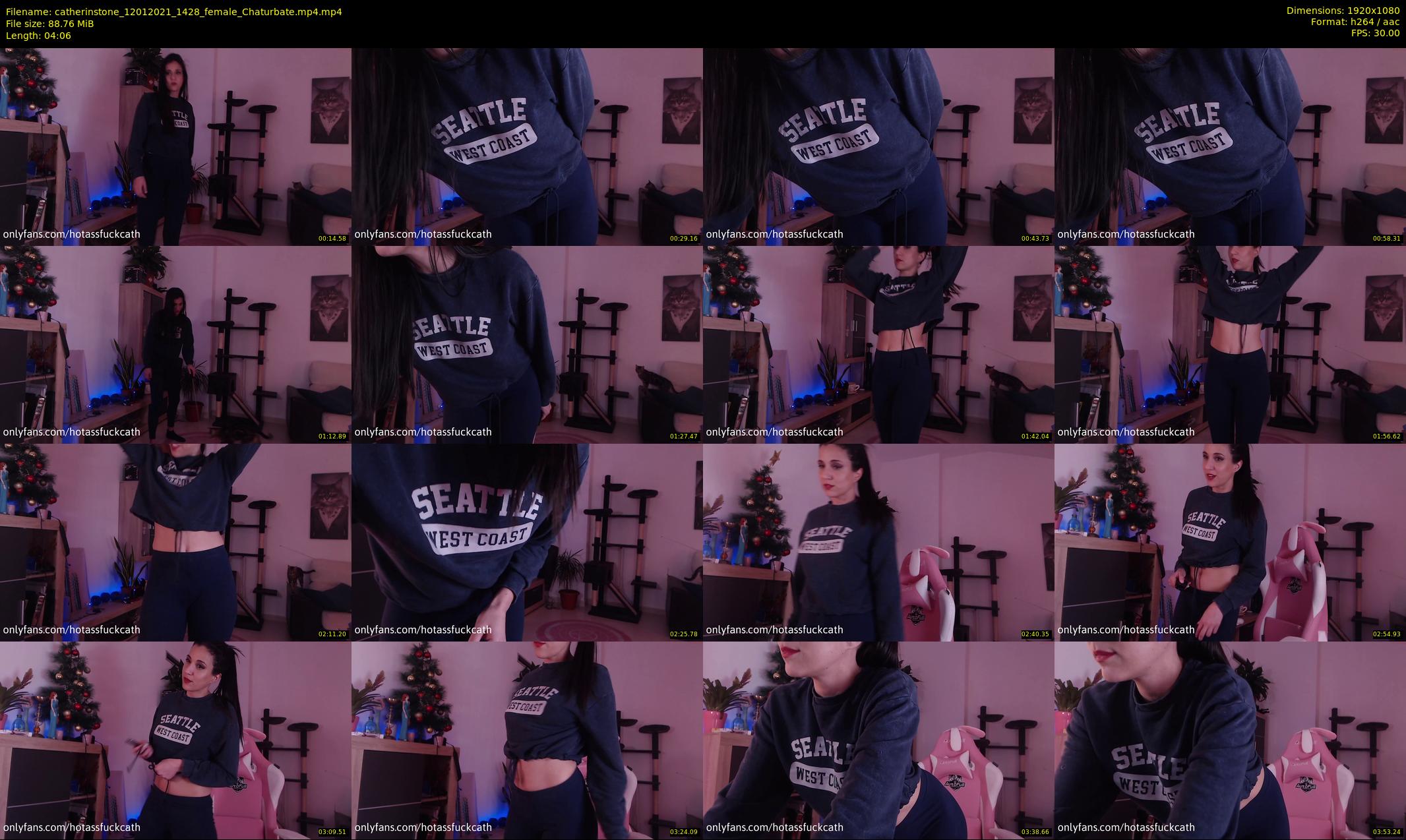 catherinstone — 5 minute Chaturbate female cam show recording, 1080p, Jan 12, 2021