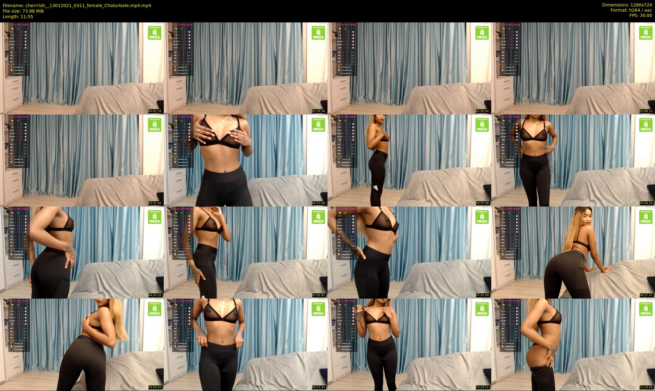 cherrrish_ — 12 minute Chaturbate female cam show recording, 720p, Jan 13, 2021