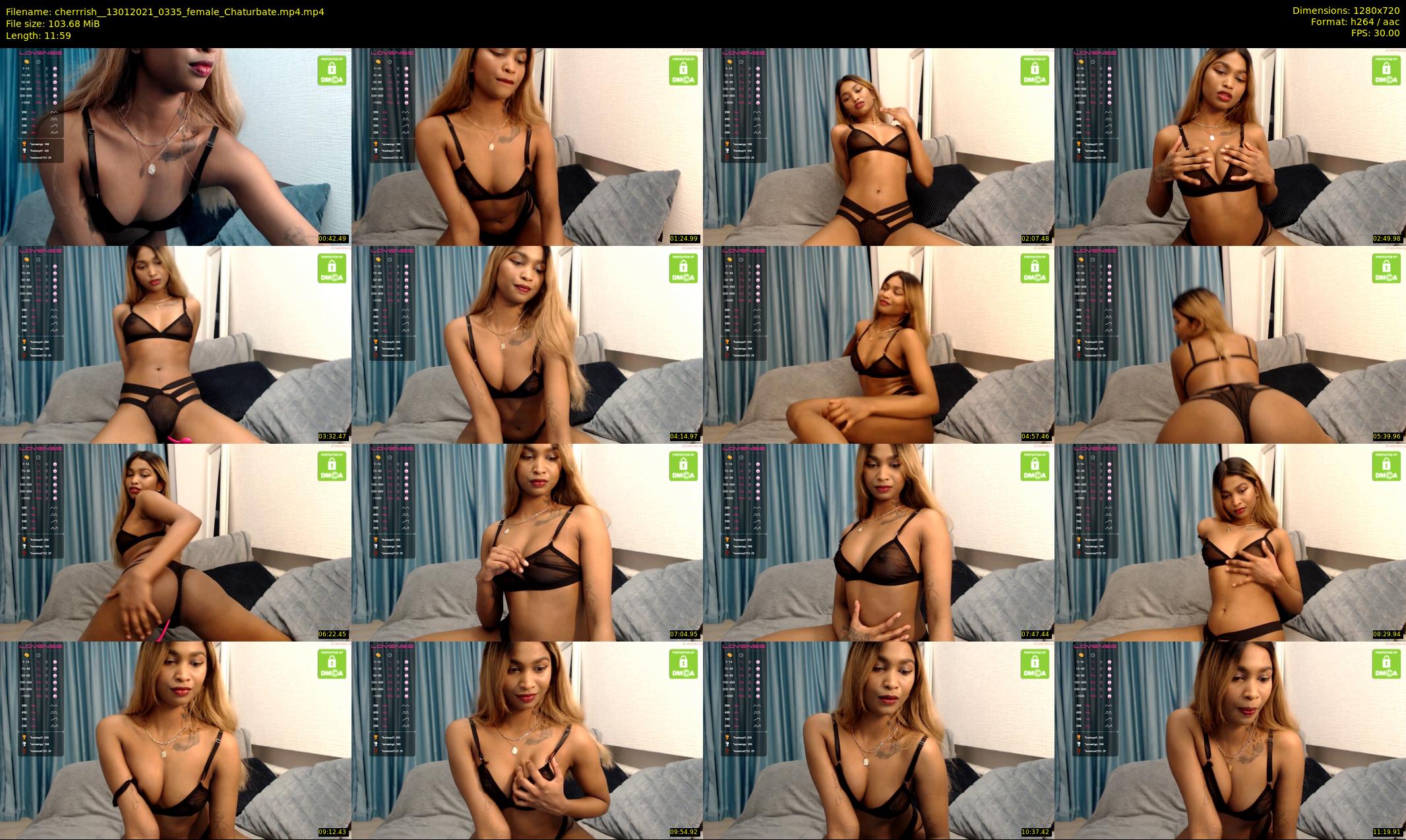 cherrrish_ — 12 minute Chaturbate female cam show recording, 720p, Jan 13, 2021