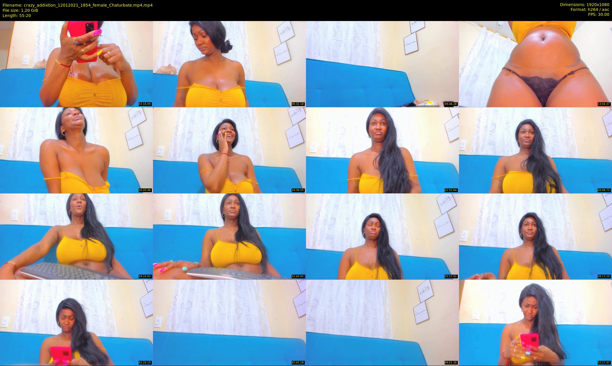 crazy_addixtion — 56 minute Chaturbate female cam show recording, 1080p, Jan 12, 2021