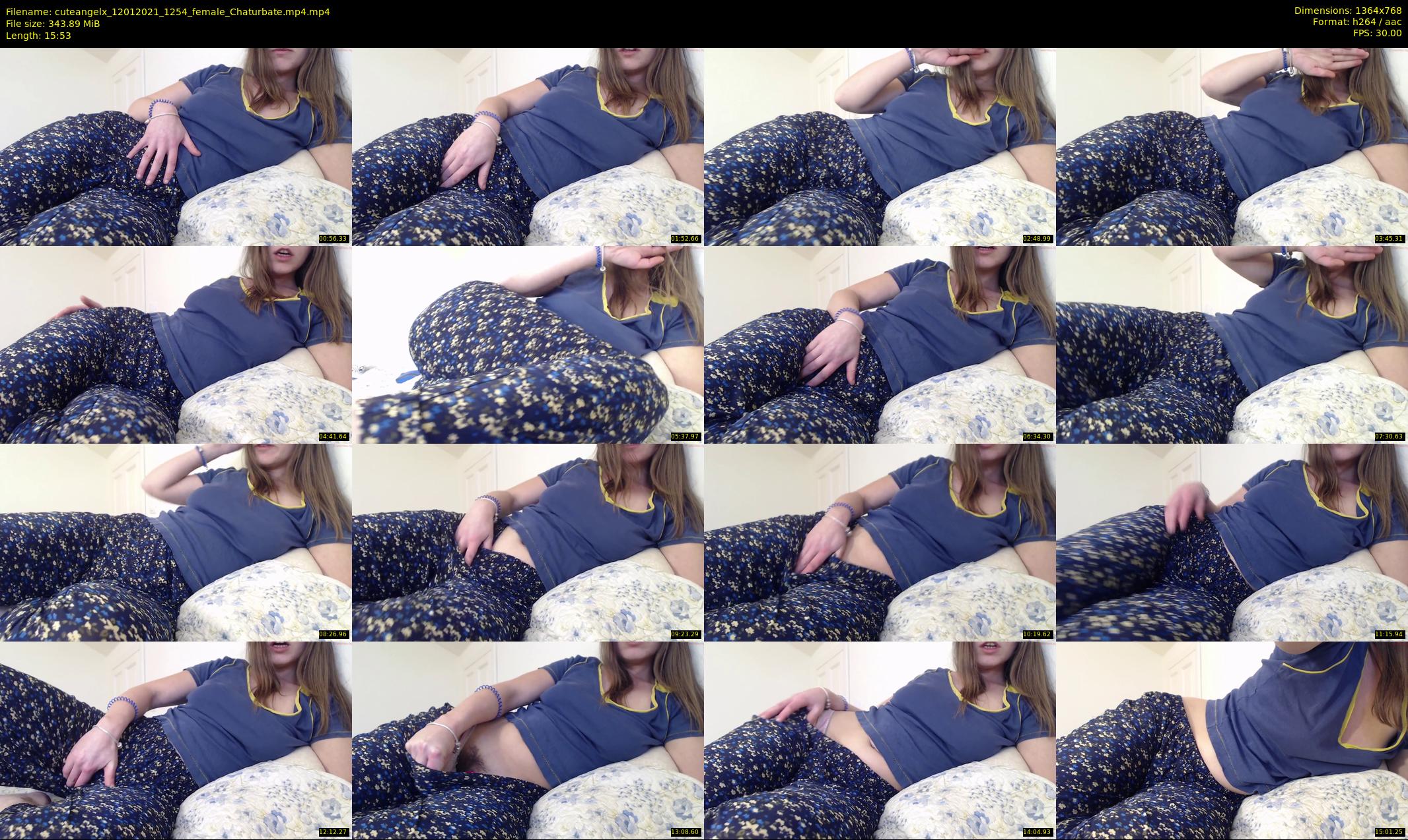 cuteangelx — 16 minute Chaturbate female cam show recording, 720p, Jan 12, 2021