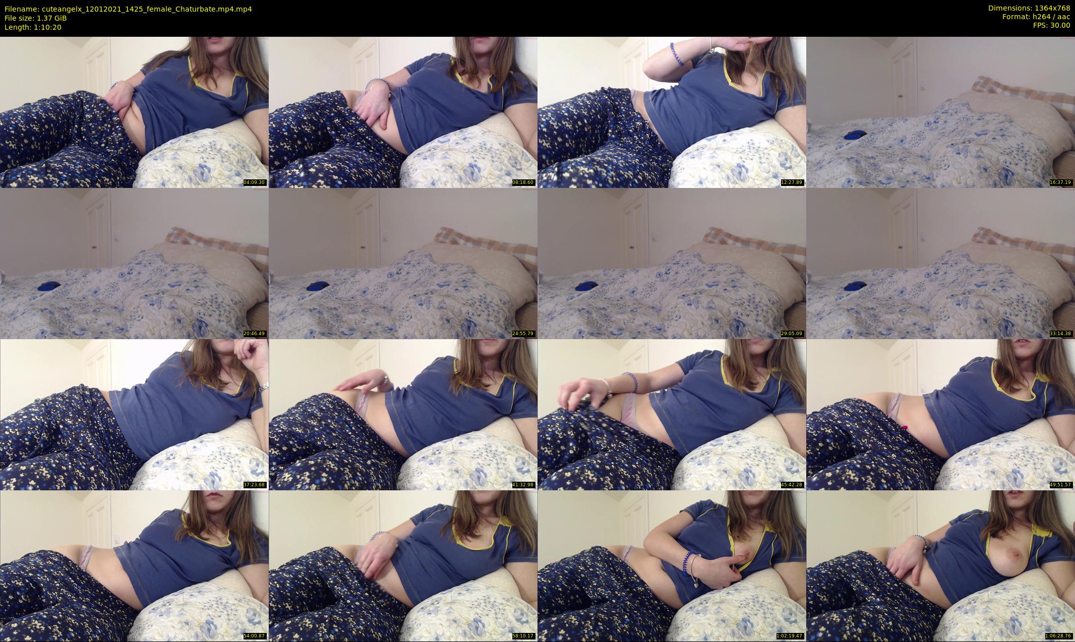 cuteangelx — 71 minute Chaturbate female cam show recording, 720p, Jan 12, 2021
