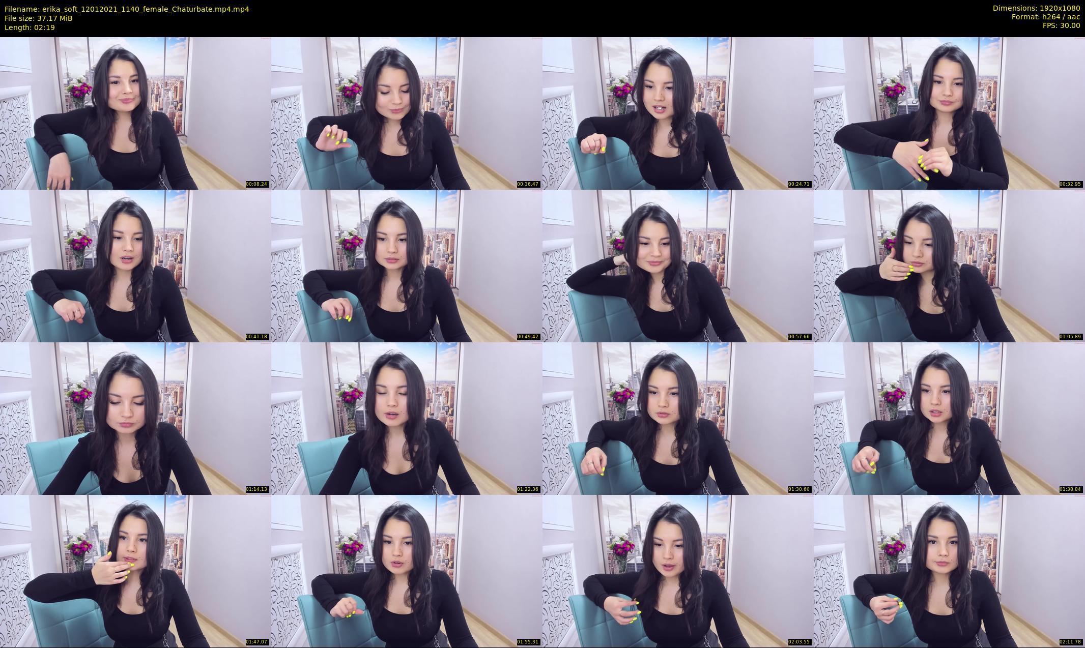 erika_soft — 3 minute Chaturbate female cam show recording, 1080p, Jan 12, 2021