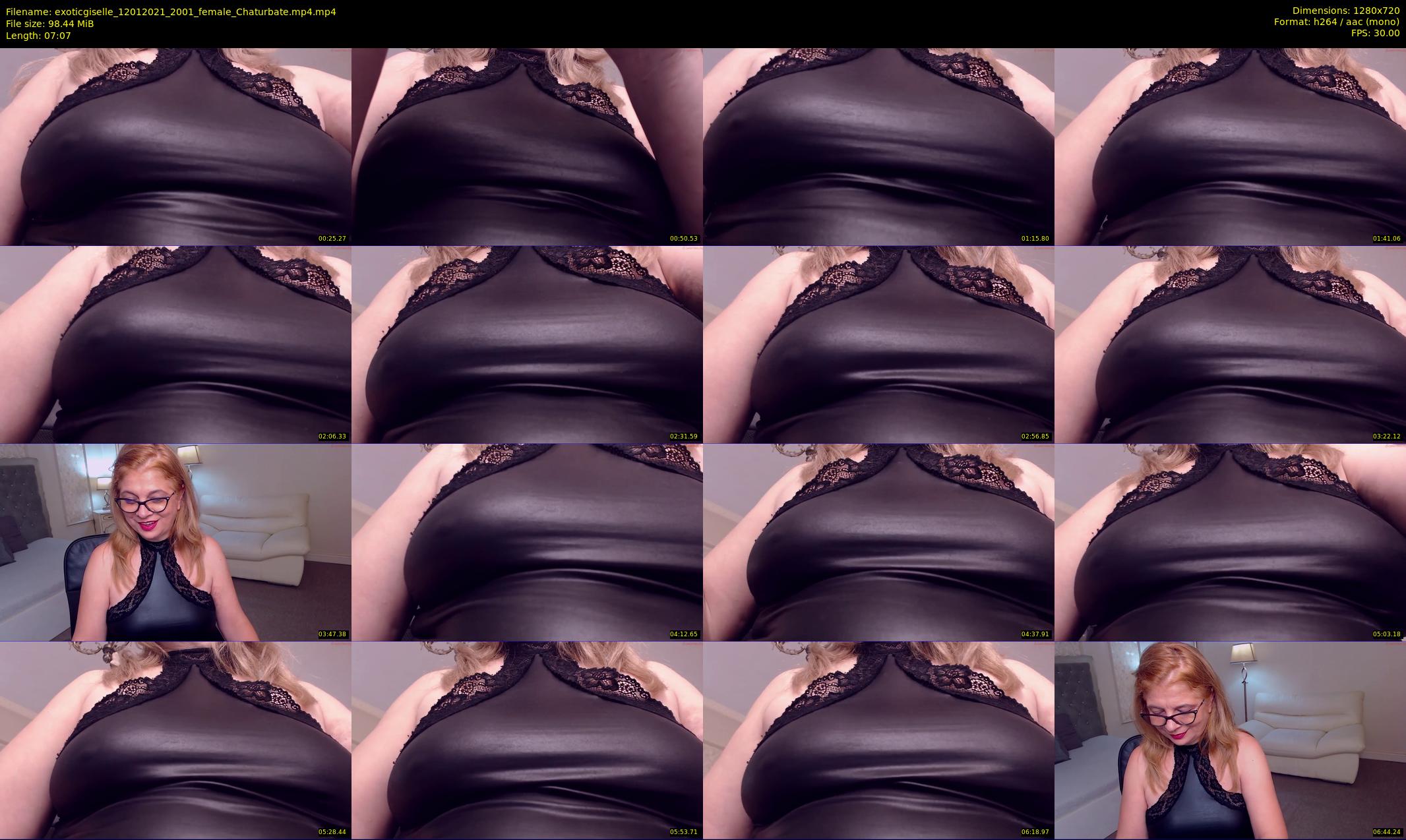 exoticgiselle — 8 minute Chaturbate female cam show recording, 720p, Jan 12, 2021