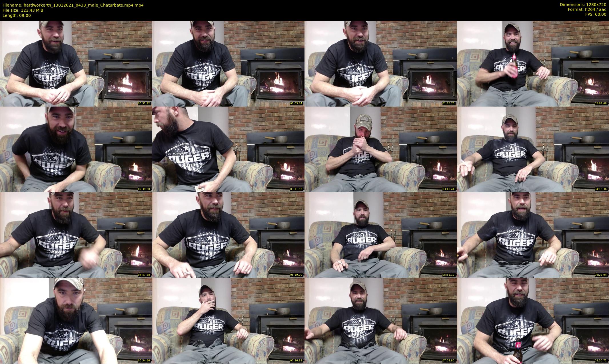 hardworkertn — 9 minute Chaturbate male cam show recording, 720p, Jan 13, 2021