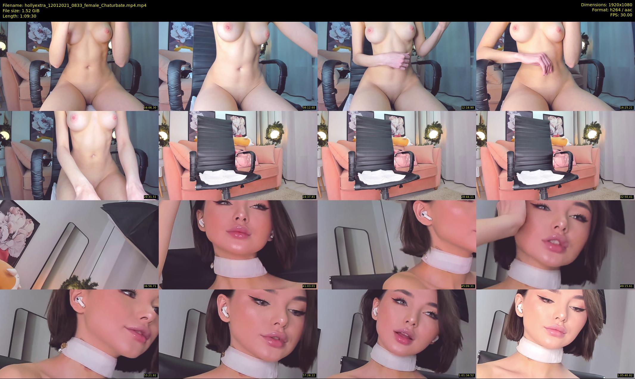 hollyextra — 70 minute Chaturbate female cam show recording, 1080p, Jan 12, 2021