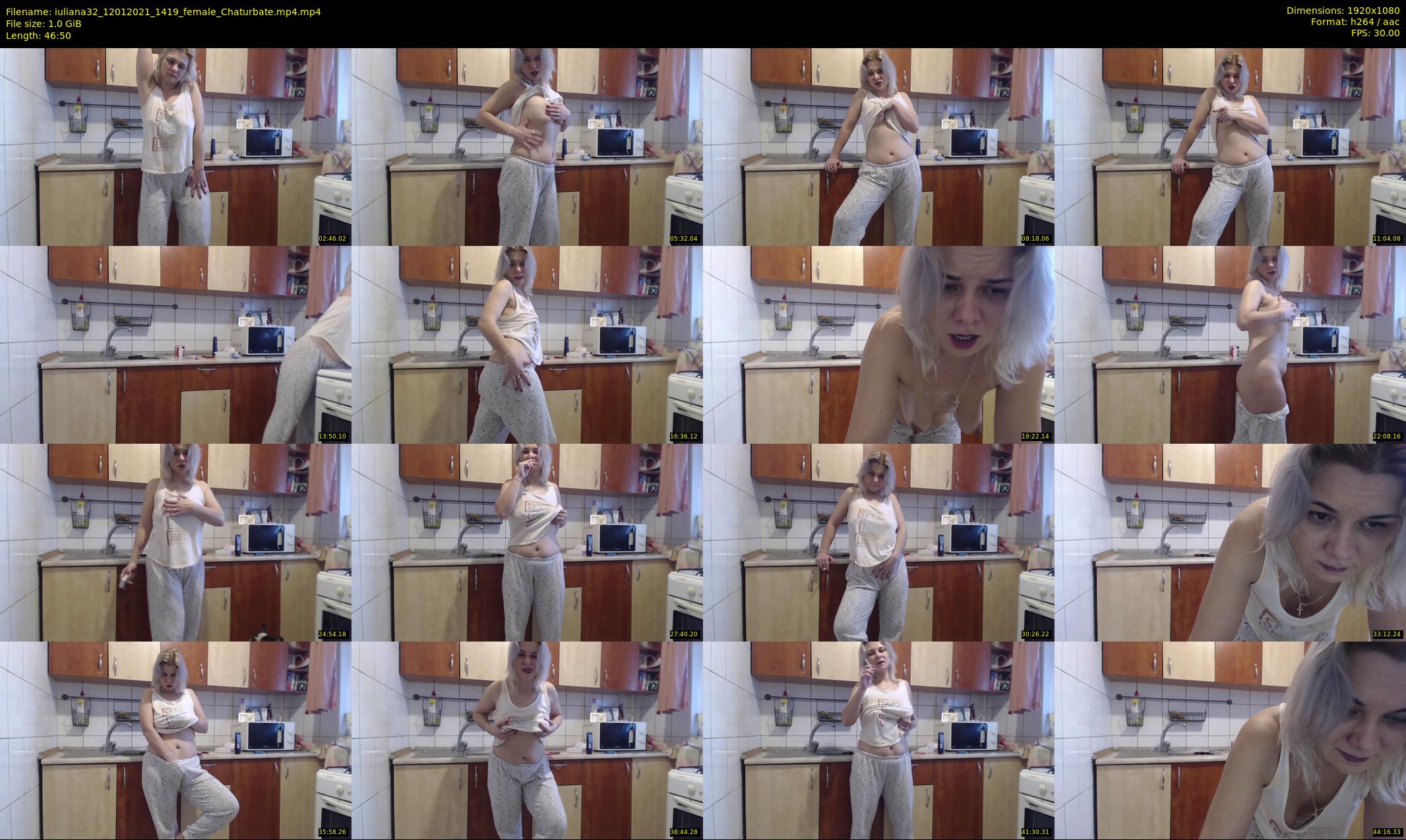 iuliana32 — 47 minute Chaturbate couple cam show recording, 1080p, Jan 12, 2021