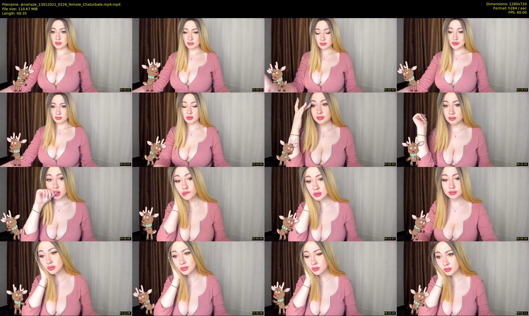 jenahaze — 10 minute Chaturbate female cam show recording, 720p, Jan 13, 2021
