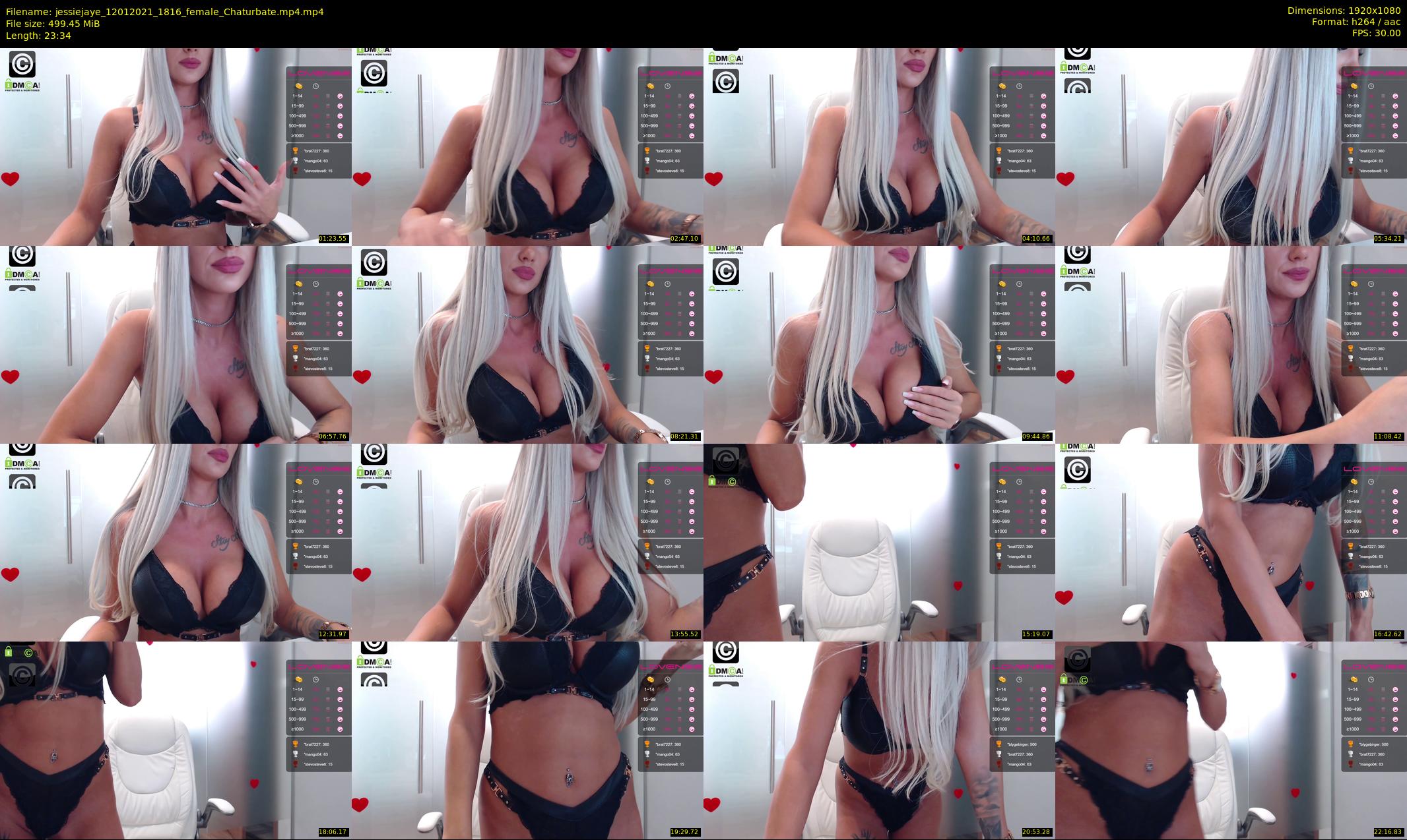 jessiejaye — 24 minute Chaturbate female cam show recording, 1080p, Jan 12, 2021