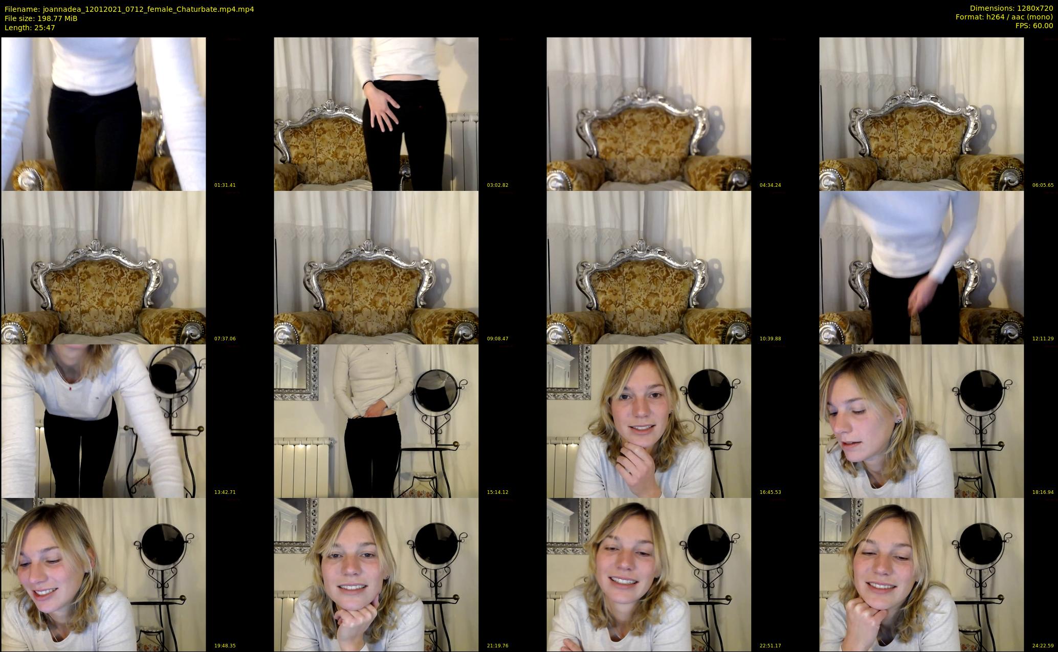 joannadea — 26 minute Chaturbate female cam show recording, 720p, Jan 12, 2021