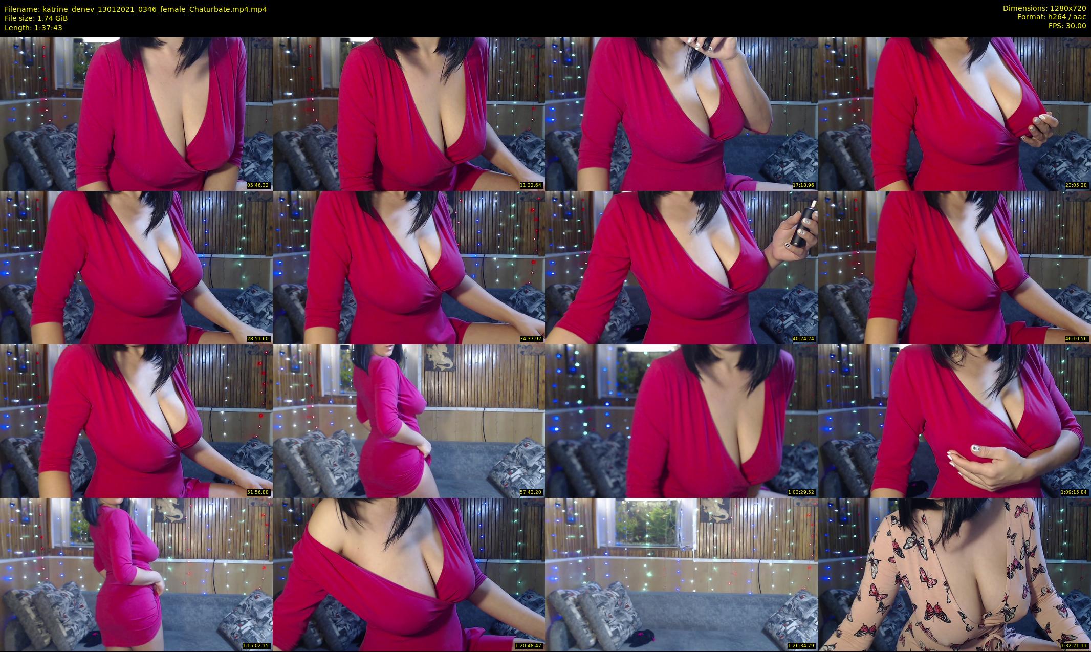 katrine_denev — 98 minute Chaturbate female cam show recording, 720p, Jan 13, 2021