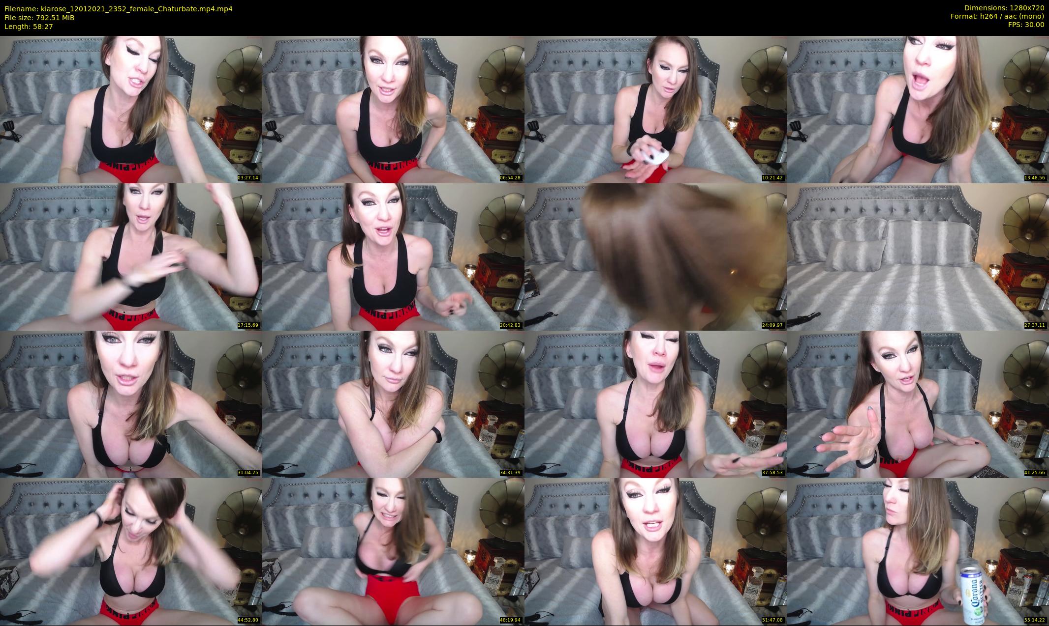kiarose — 59 minute Chaturbate female cam show recording, 720p, Jan 12, 2021