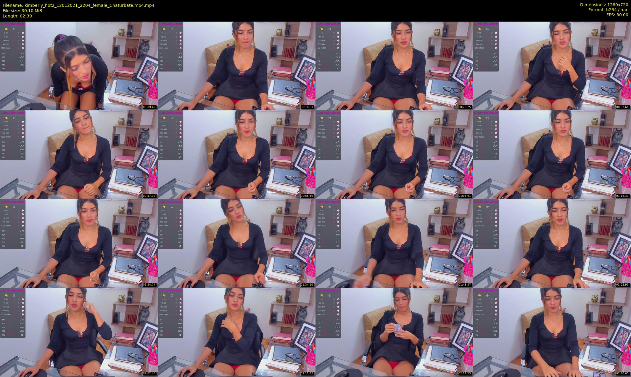 kimberly_hot2 — 3 minute Chaturbate female cam show recording, 720p, Jan 12, 2021