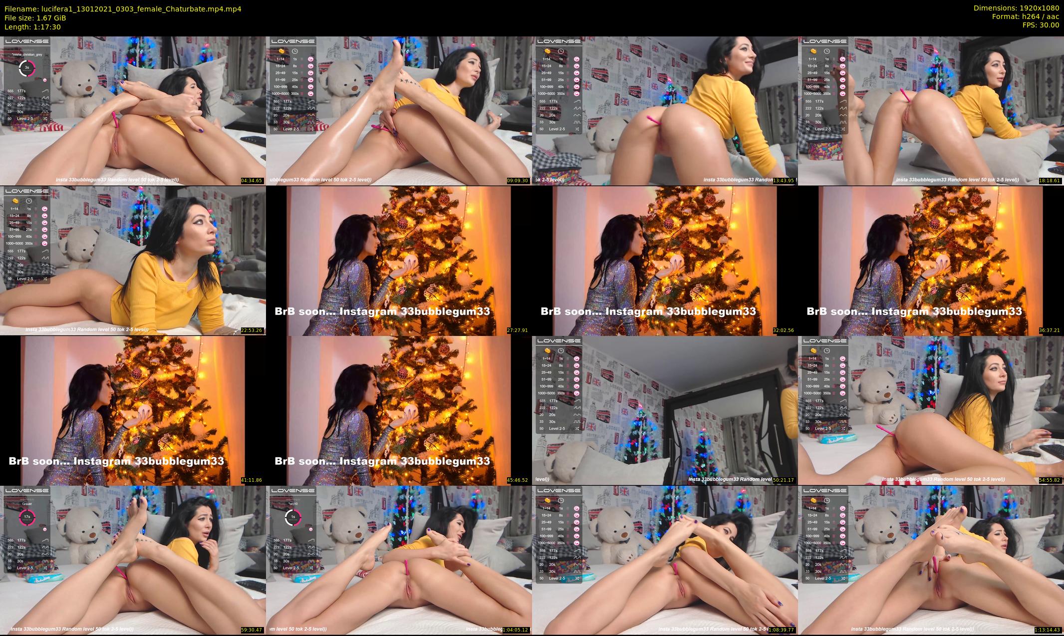 lucifera1 — 78 minute Chaturbate female cam show recording, 1080p, Jan 13, 2021