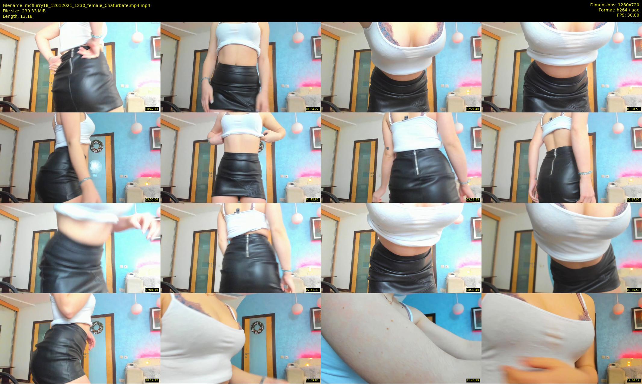 mcflurry18 — 14 minute Chaturbate female cam show recording, 720p, Jan 12, 2021