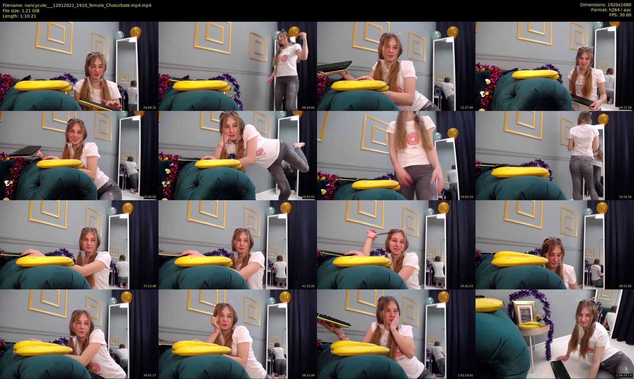 nancycute__ — 71 minute Chaturbate female cam show recording, 1080p, Jan 12, 2021