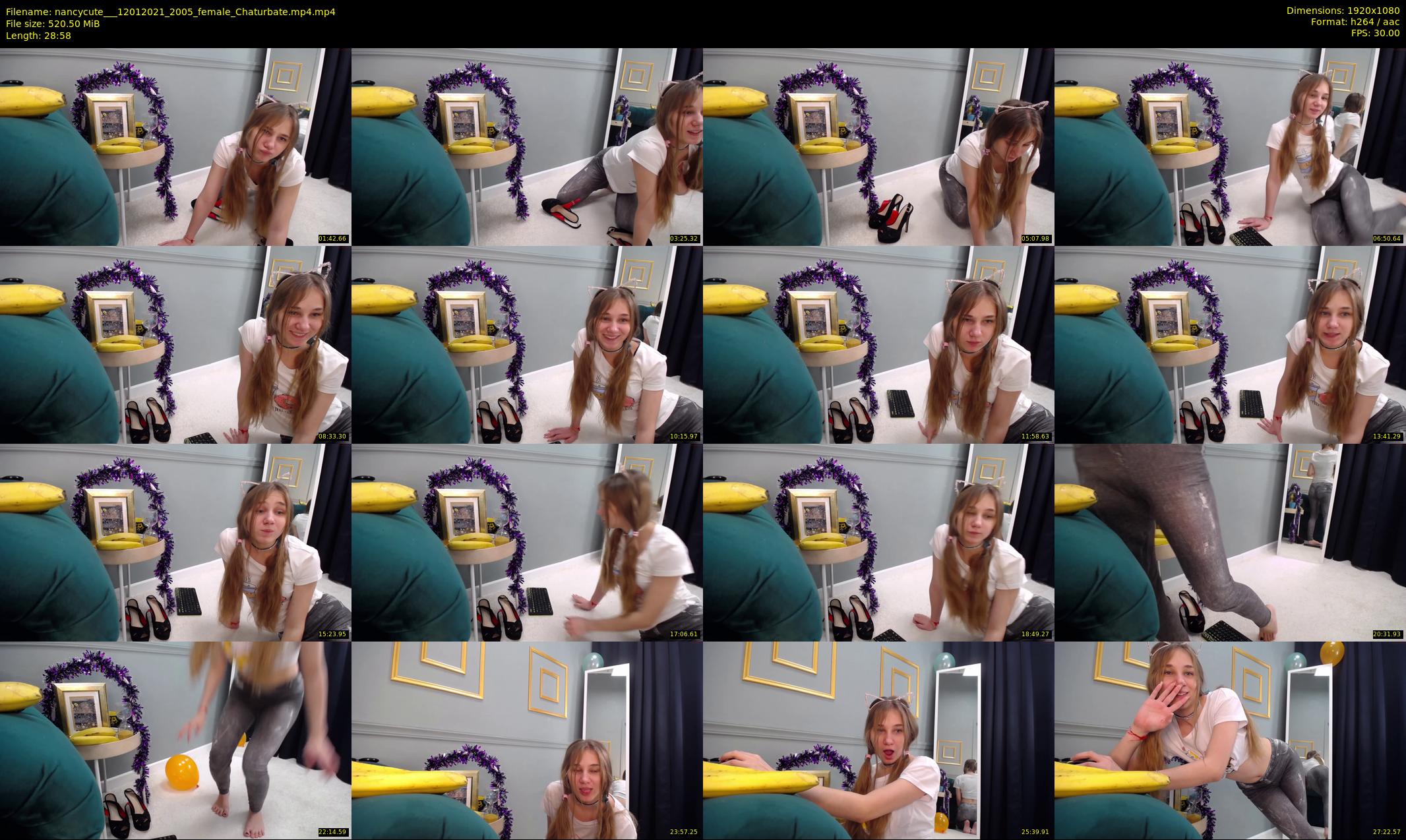 nancycute__ — 29 minute Chaturbate female cam show recording, 1080p, Jan 12, 2021