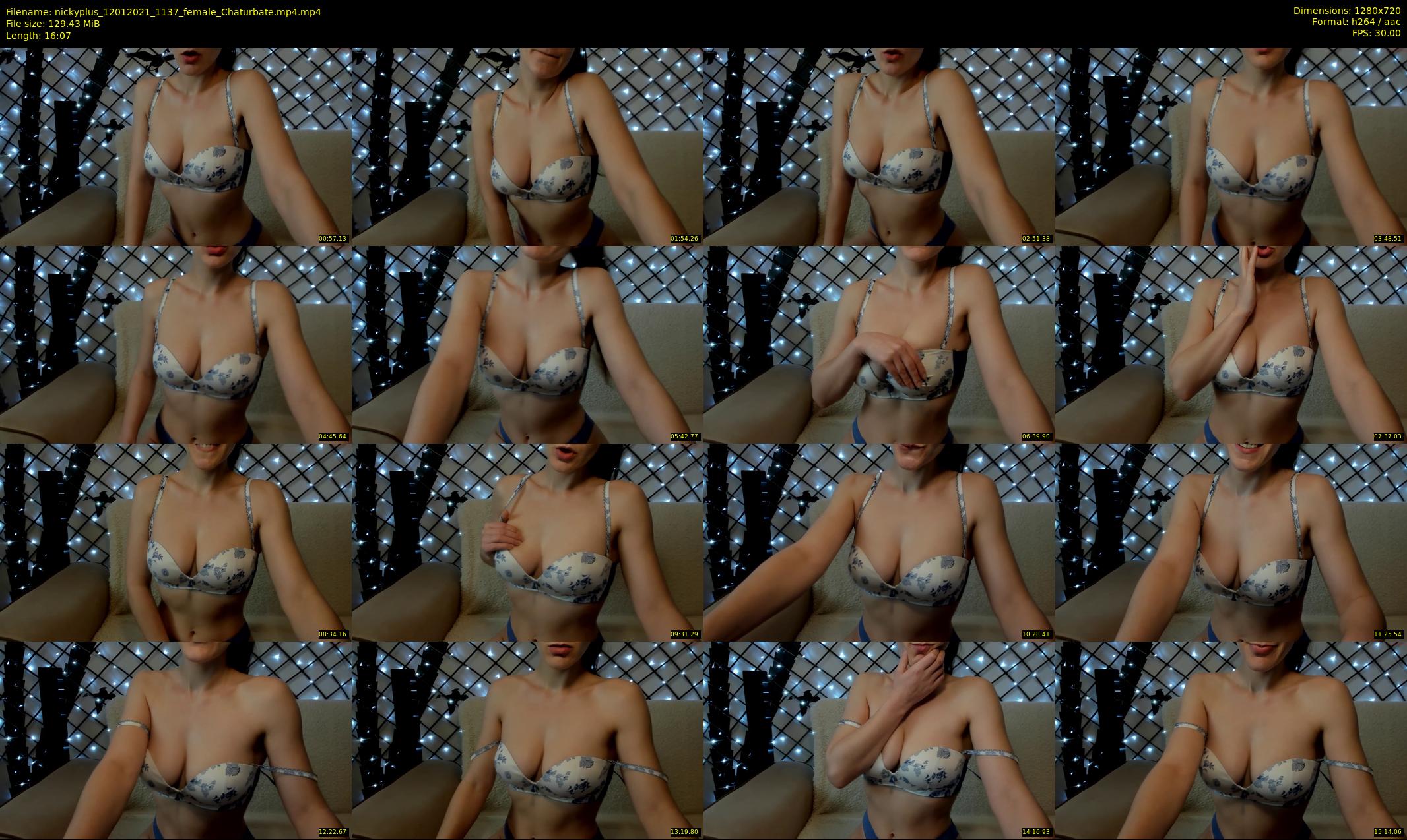 nickyplus — 17 minute Chaturbate couple cam show recording, 720p, Jan 12, 2021