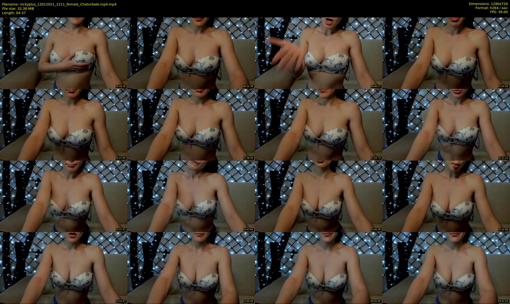 nickyplus — 5 minute Chaturbate couple cam show recording, 720p, Jan 12, 2021