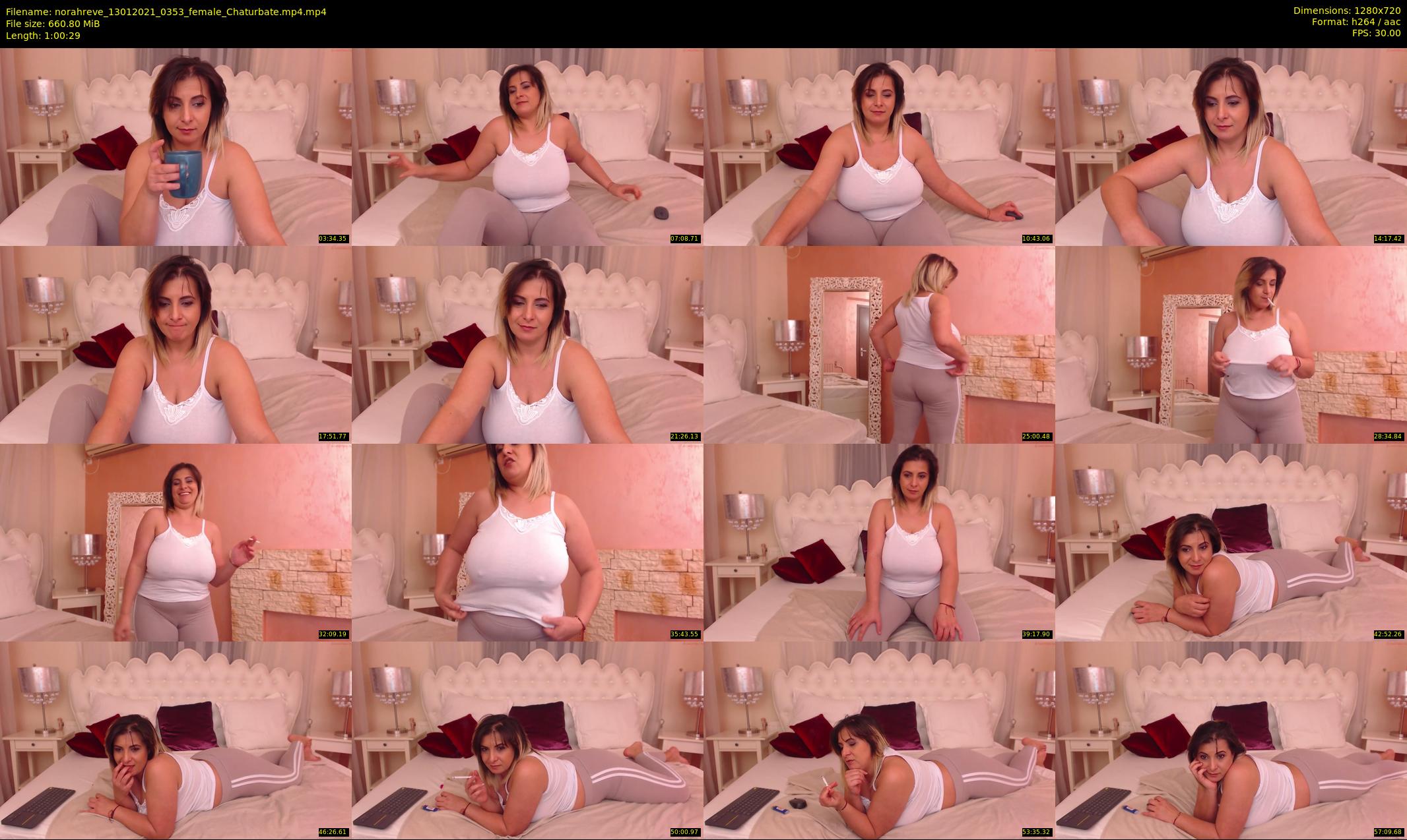 norahreve — 61 minute Chaturbate female cam show recording, 720p, Jan 13, 2021