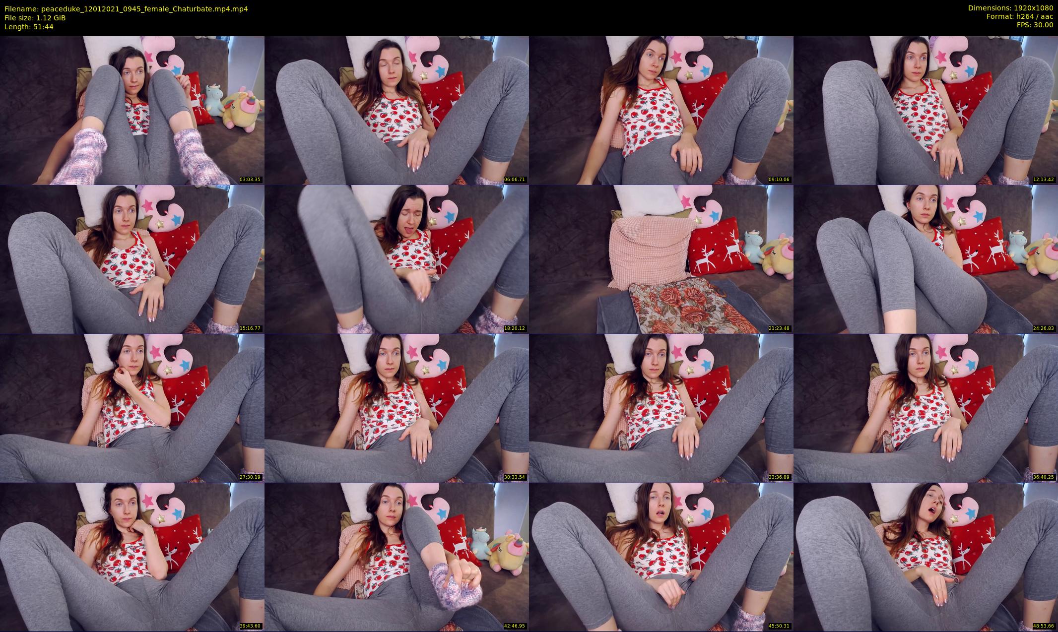 peaceduke — 52 minute Chaturbate female cam show recording, 1080p, Jan 12, 2021