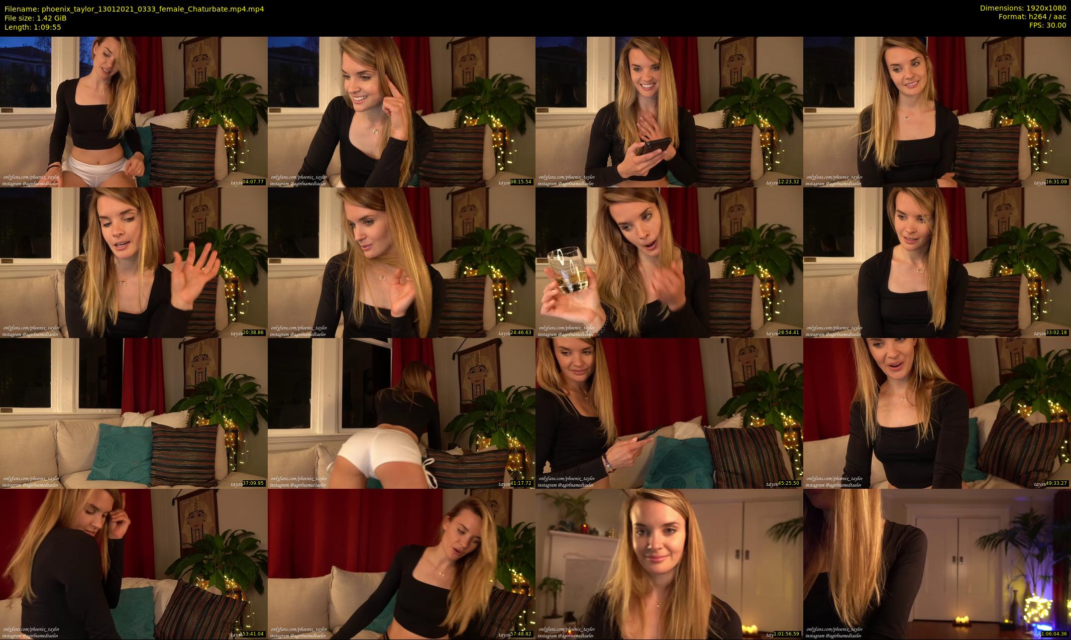 phoenix_taylor — 70 minute Chaturbate female cam show recording, 1080p, Jan 13, 2021