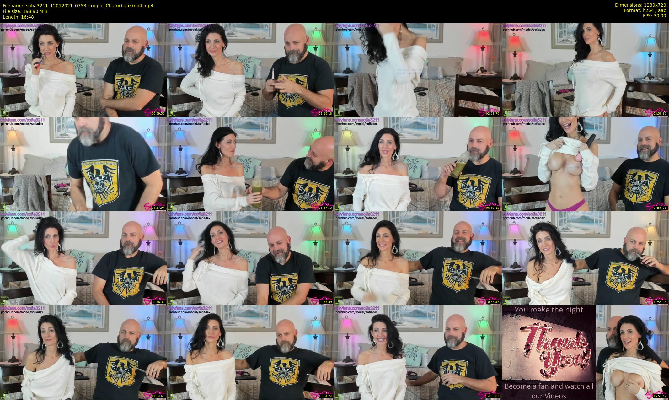 sofia3211 — 17 minute Chaturbate couple cam show recording, 720p, Jan 12, 2021