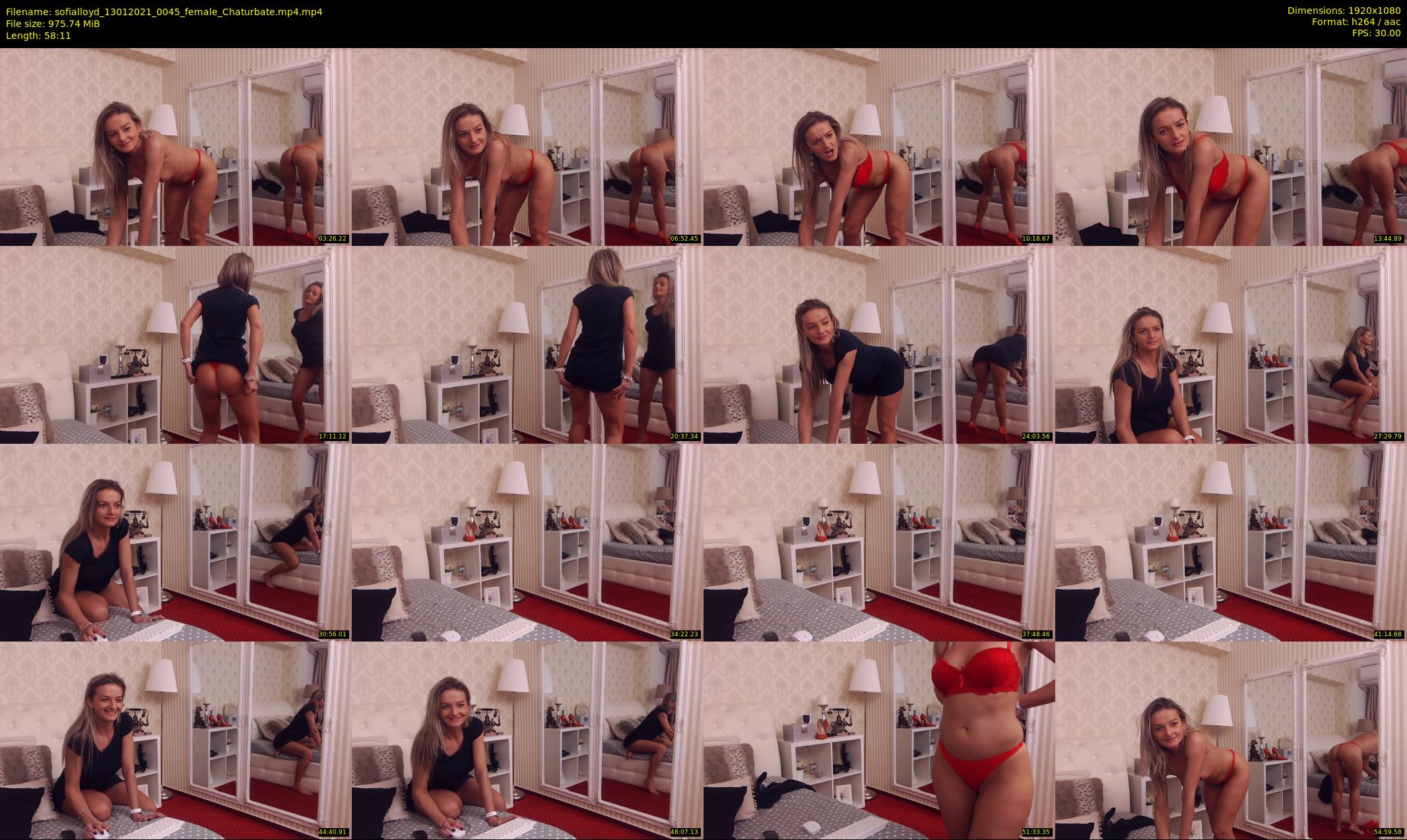 sofialloyd — 59 minute Chaturbate female cam show recording, 1080p, Jan 13, 2021