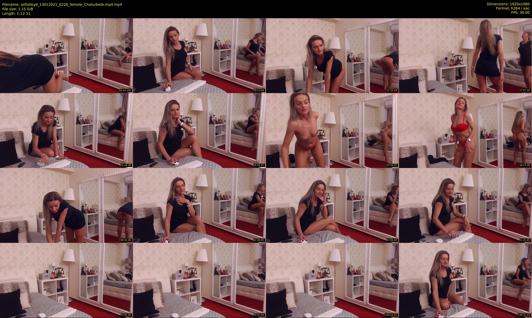 sofialloyd — 73 minute Chaturbate female cam show recording, 1080p, Jan 13, 2021