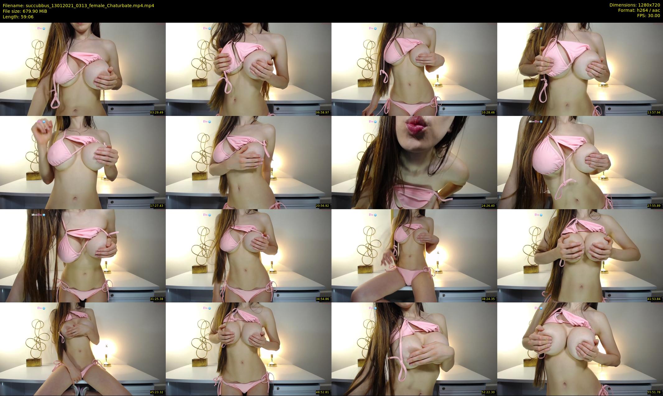 succubbus — 60 minute Chaturbate female cam show recording, 720p, Jan 13, 2021