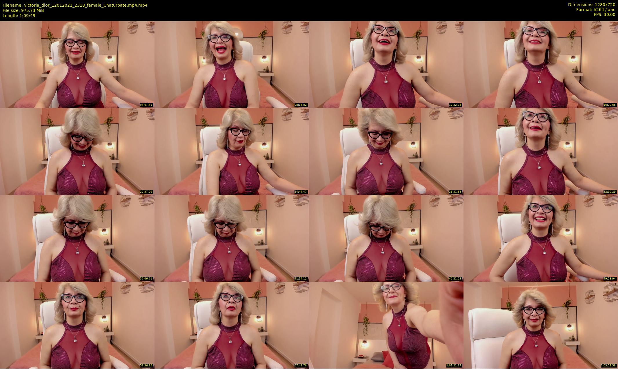 victoria_dior — 70 minute Chaturbate female cam show recording, 720p, Jan 12, 2021