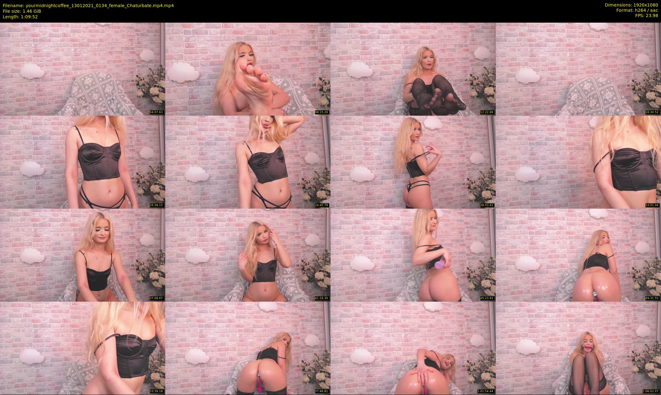 yourmidnightcoffee — 70 minute Chaturbate female cam show recording, 1080p, Jan 13, 2021