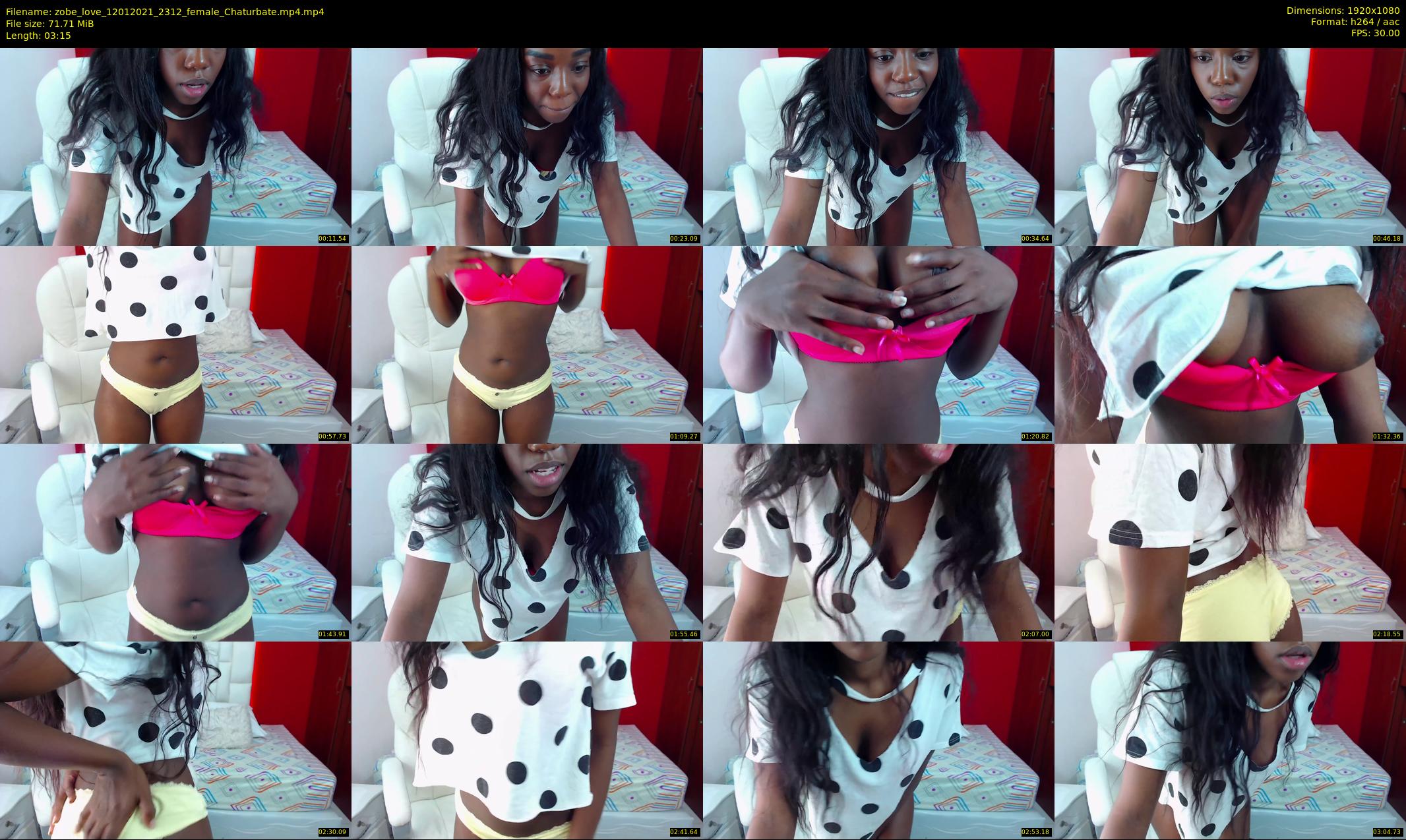 zobe_love — 4 minute Chaturbate female cam show recording, 1080p, Jan 12, 2021