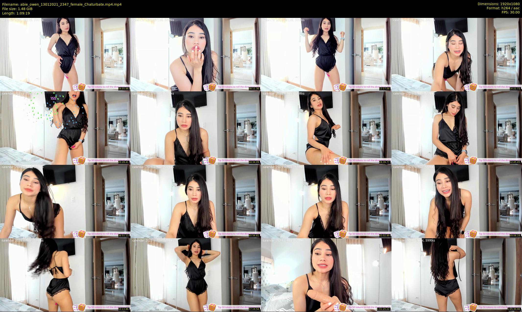 abie_owen — 70 minute Chaturbate female cam show recording, 1080p, Jan 13, 2021