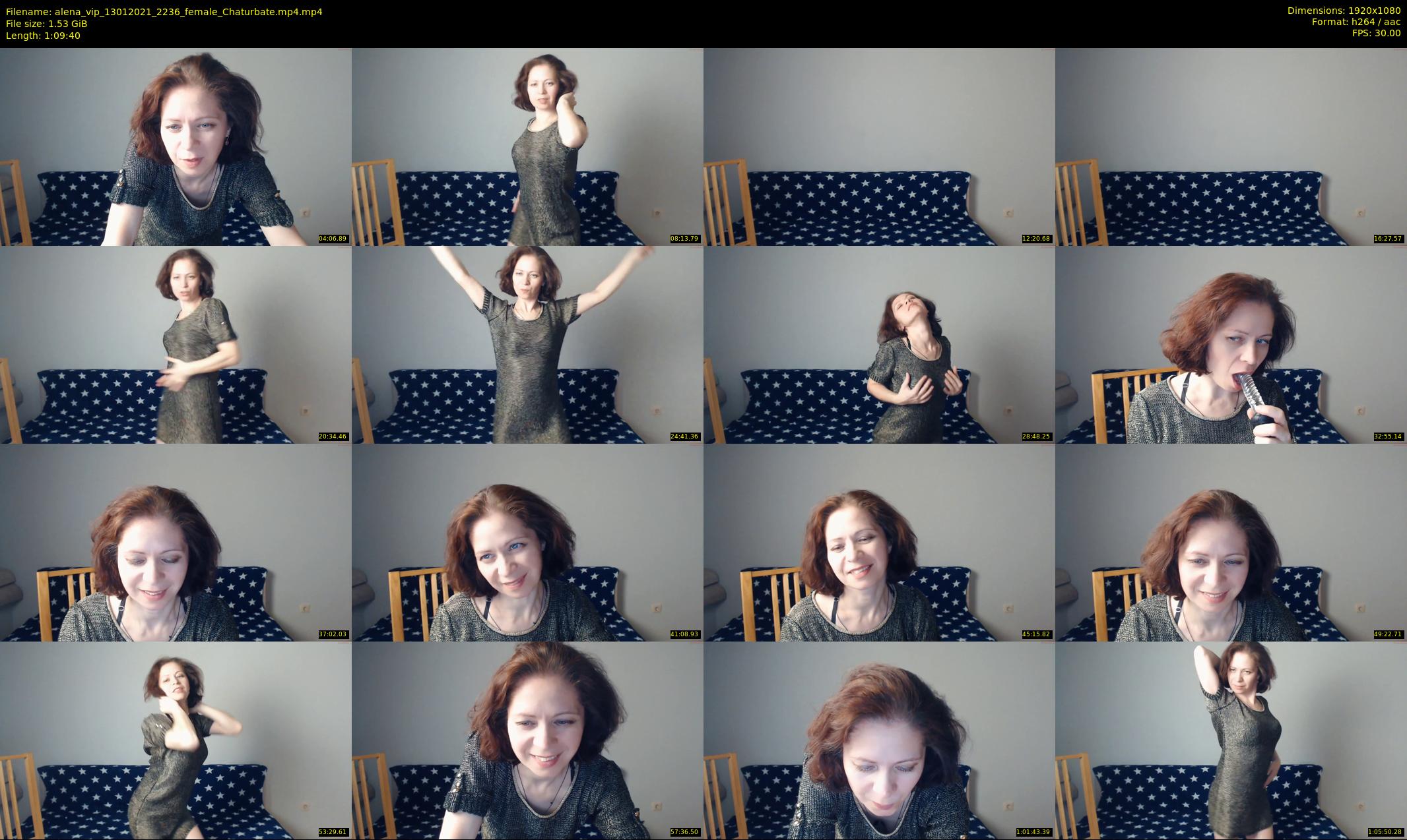 alena_vip — 70 minute Chaturbate female cam show recording, 1080p, Jan 13, 2021