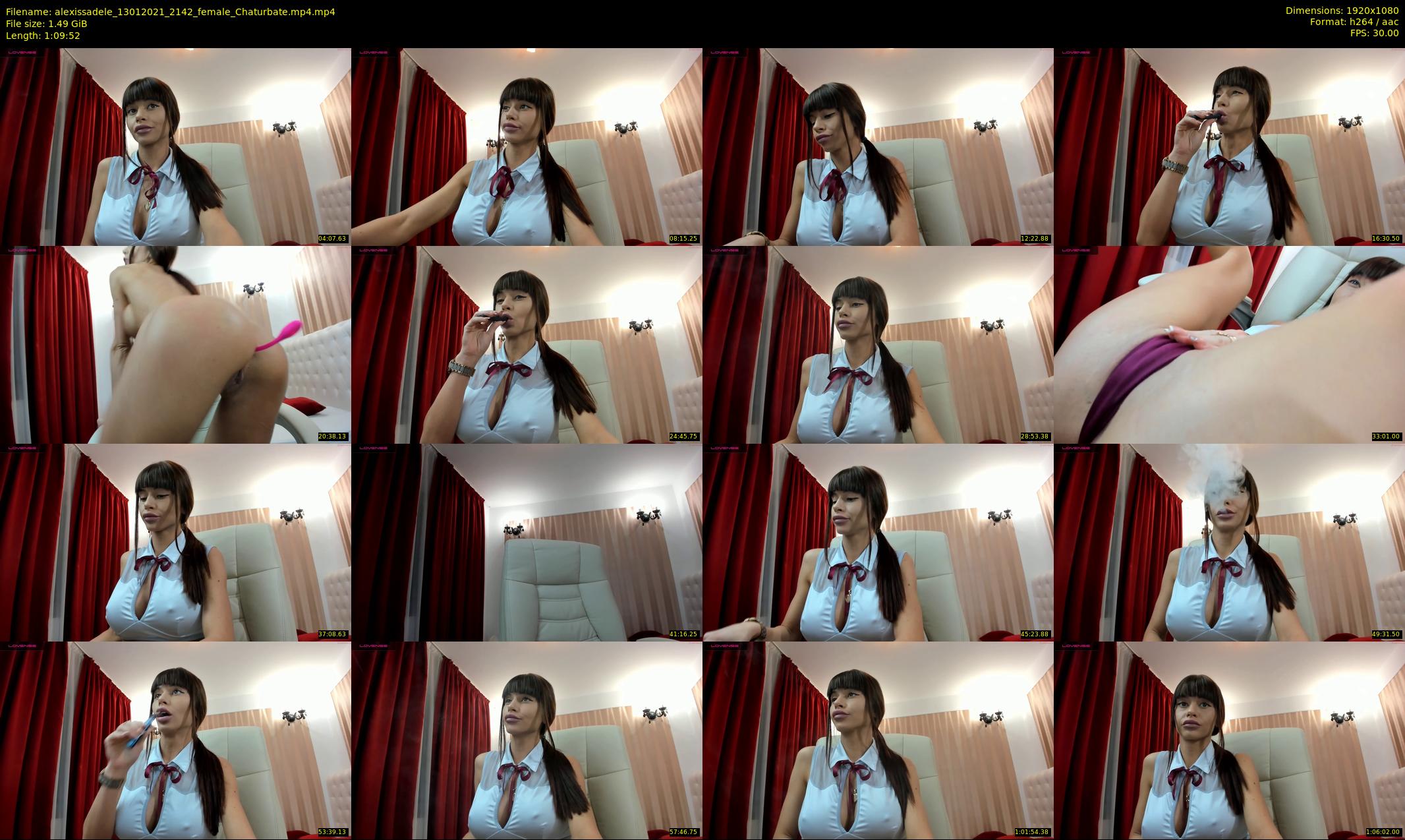 alexissadele — 70 minute Chaturbate female cam show recording, 1080p, Jan 13, 2021