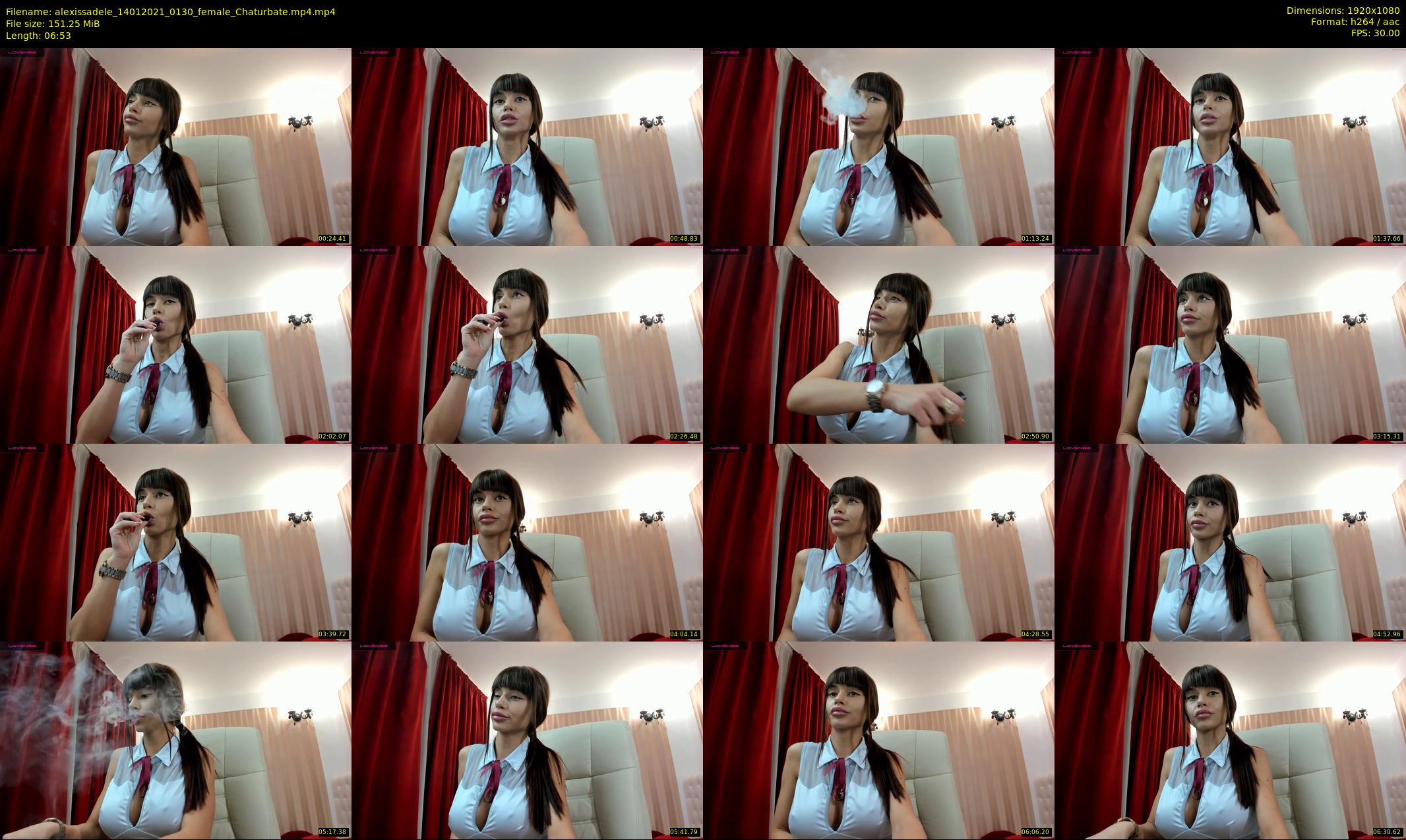 alexissadele — 7 minute Chaturbate female cam show recording, 1080p, Jan 14, 2021
