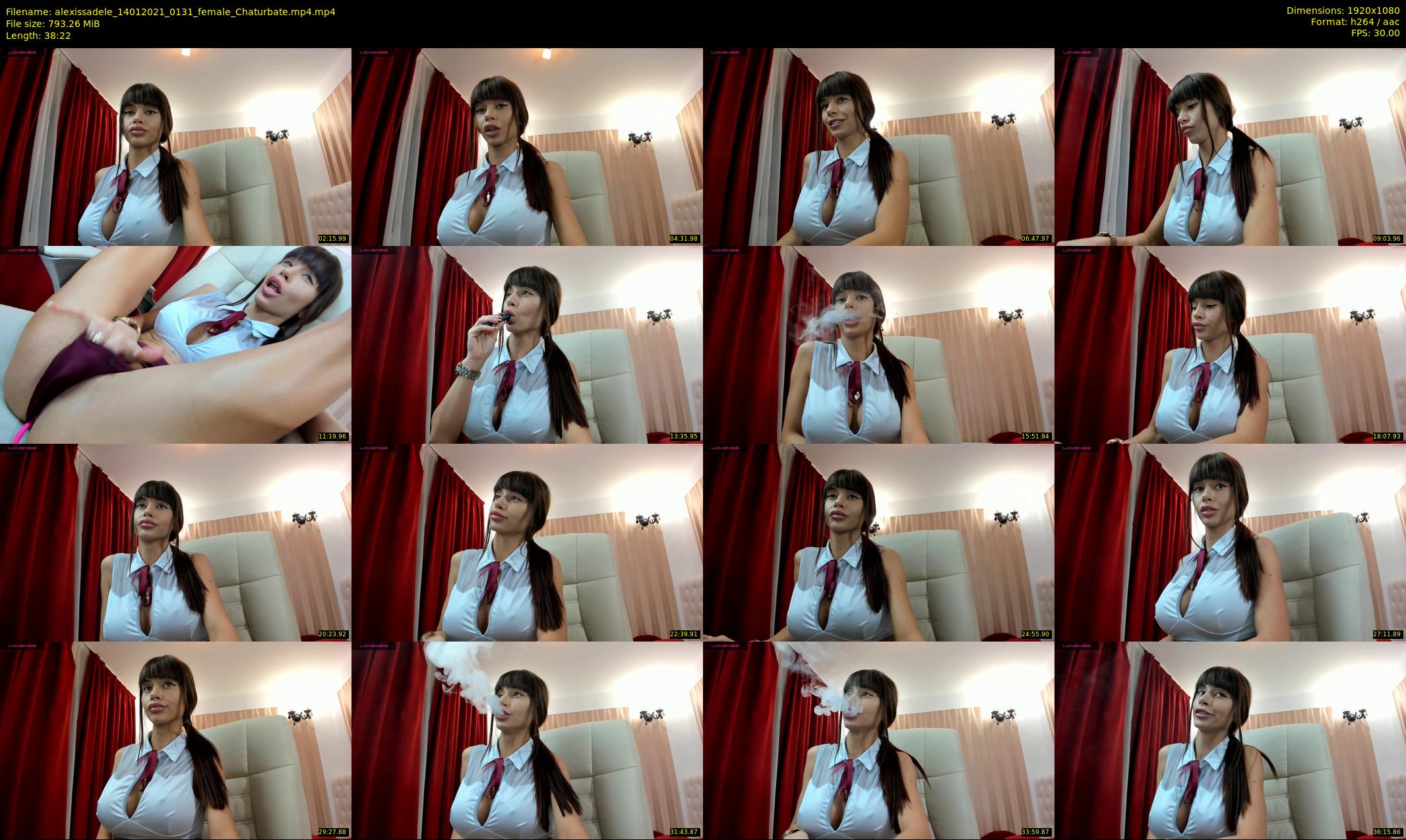 alexissadele — 39 minute Chaturbate female cam show recording, 1080p, Jan 14, 2021
