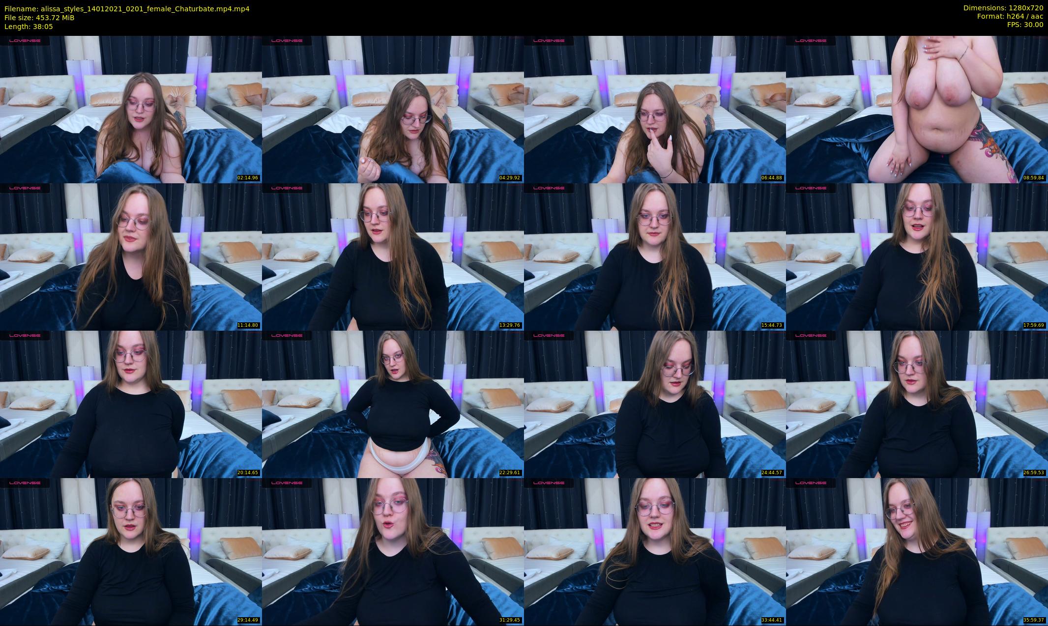 alissa_styles — 39 minute Chaturbate female cam show recording, 720p, Jan 14, 2021
