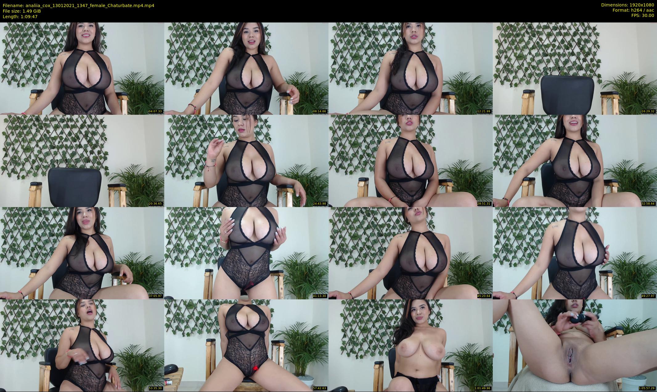 analiia_cox — 70 minute Chaturbate female cam show recording, 1080p, Jan 13, 2021