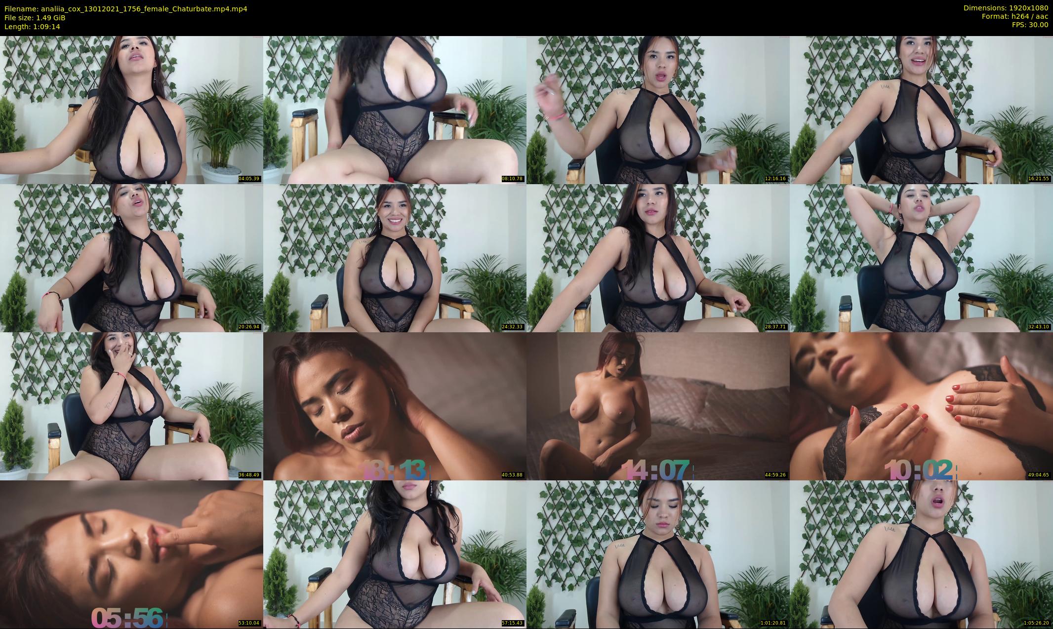 analiia_cox — 70 minute Chaturbate female cam show recording, 1080p, Jan 13, 2021