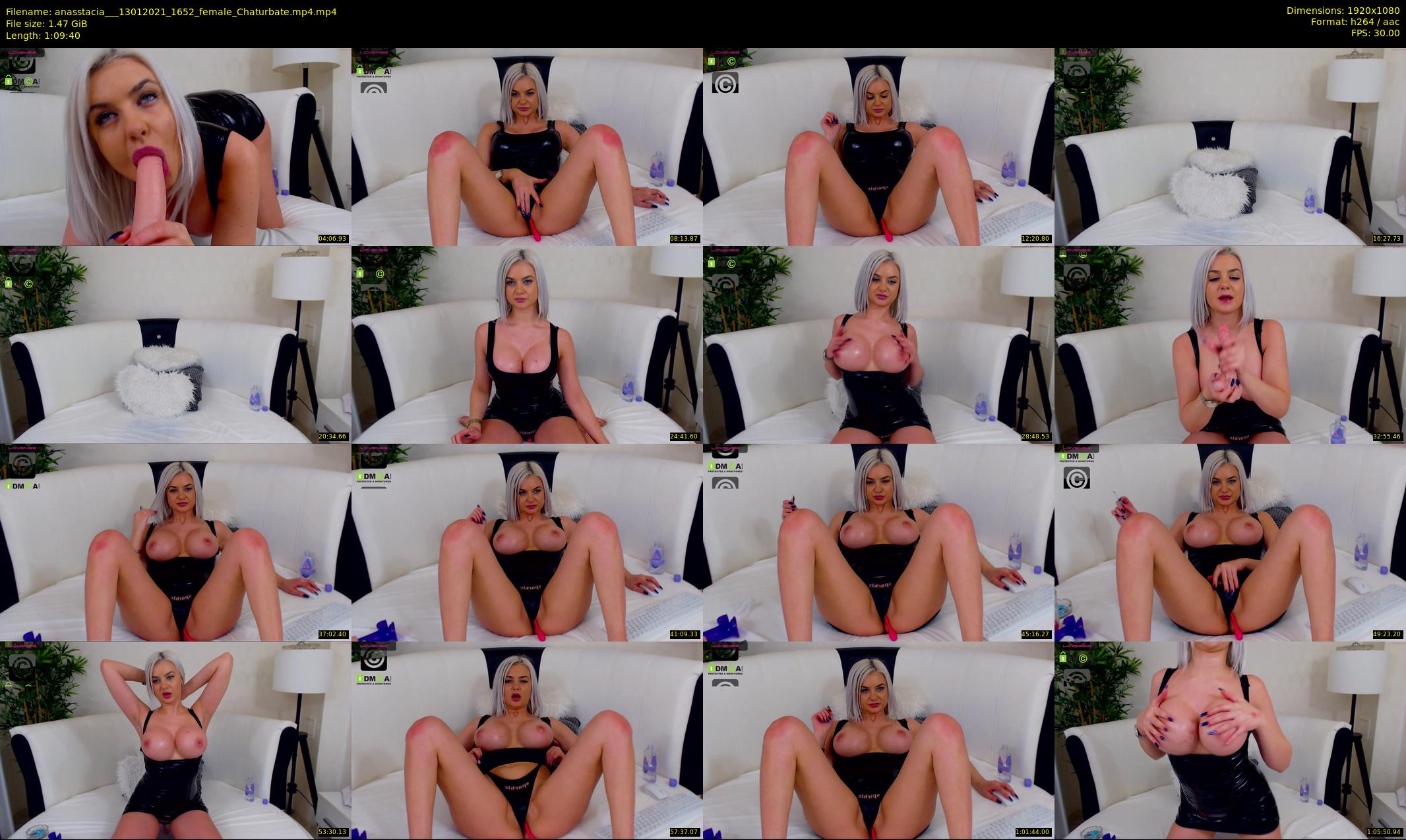 anasstacia__ — 70 minute Chaturbate female cam show recording, 1080p, Jan 13, 2021