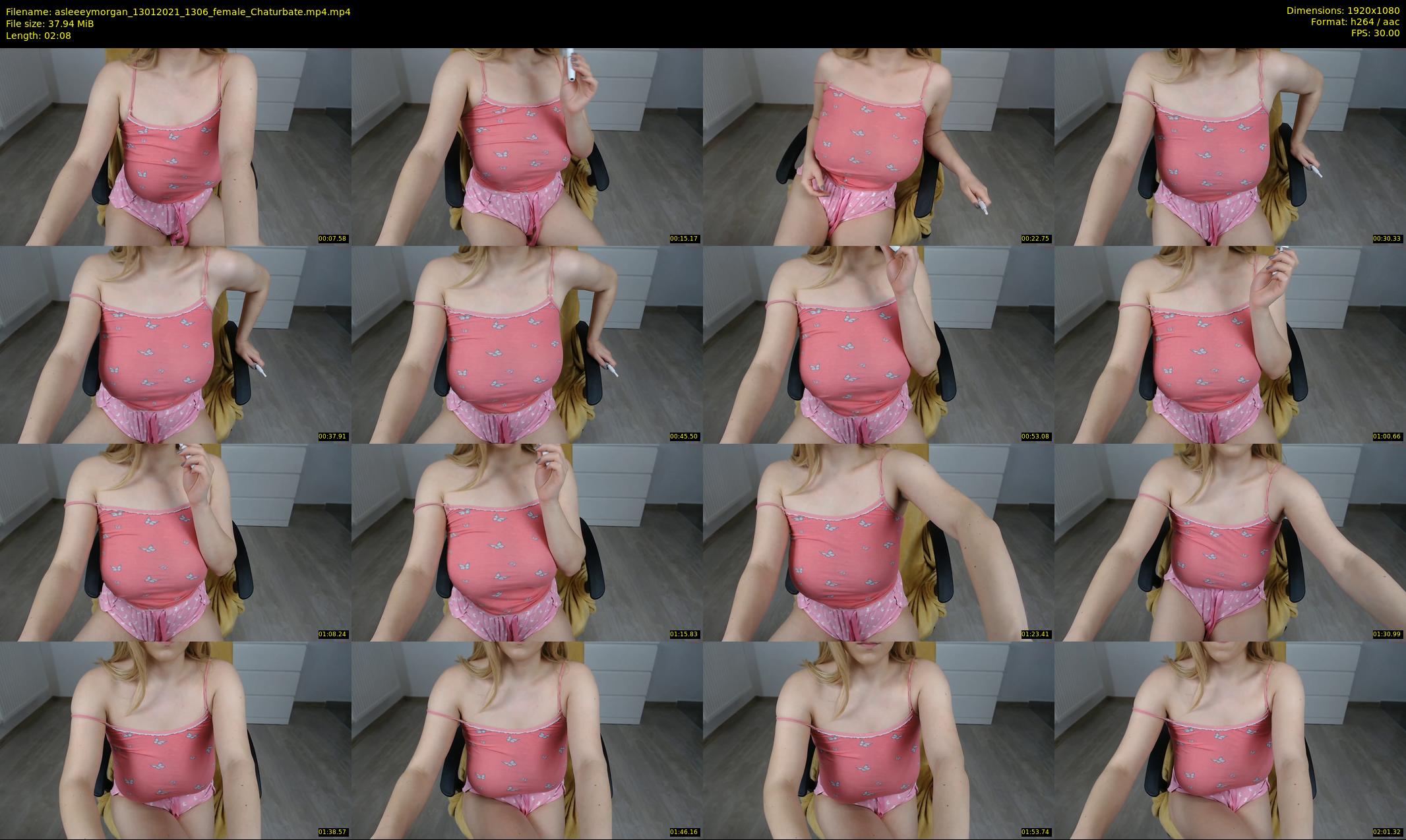 asleeeymorgan — 3 minute Chaturbate female cam show recording, 1080p, Jan 13, 2021