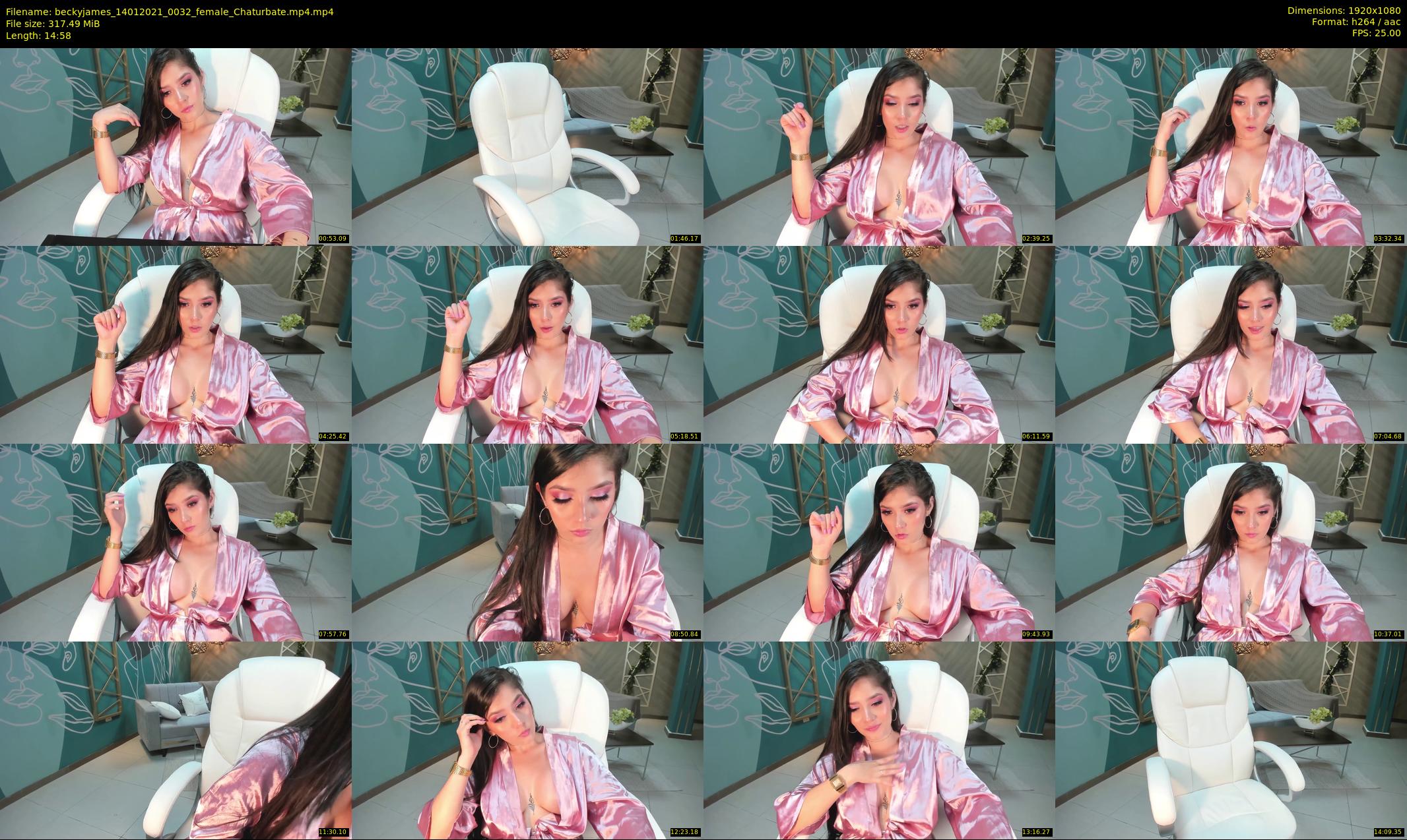 beckyjames — 15 minute Chaturbate female cam show recording, 1080p, Jan 14, 2021