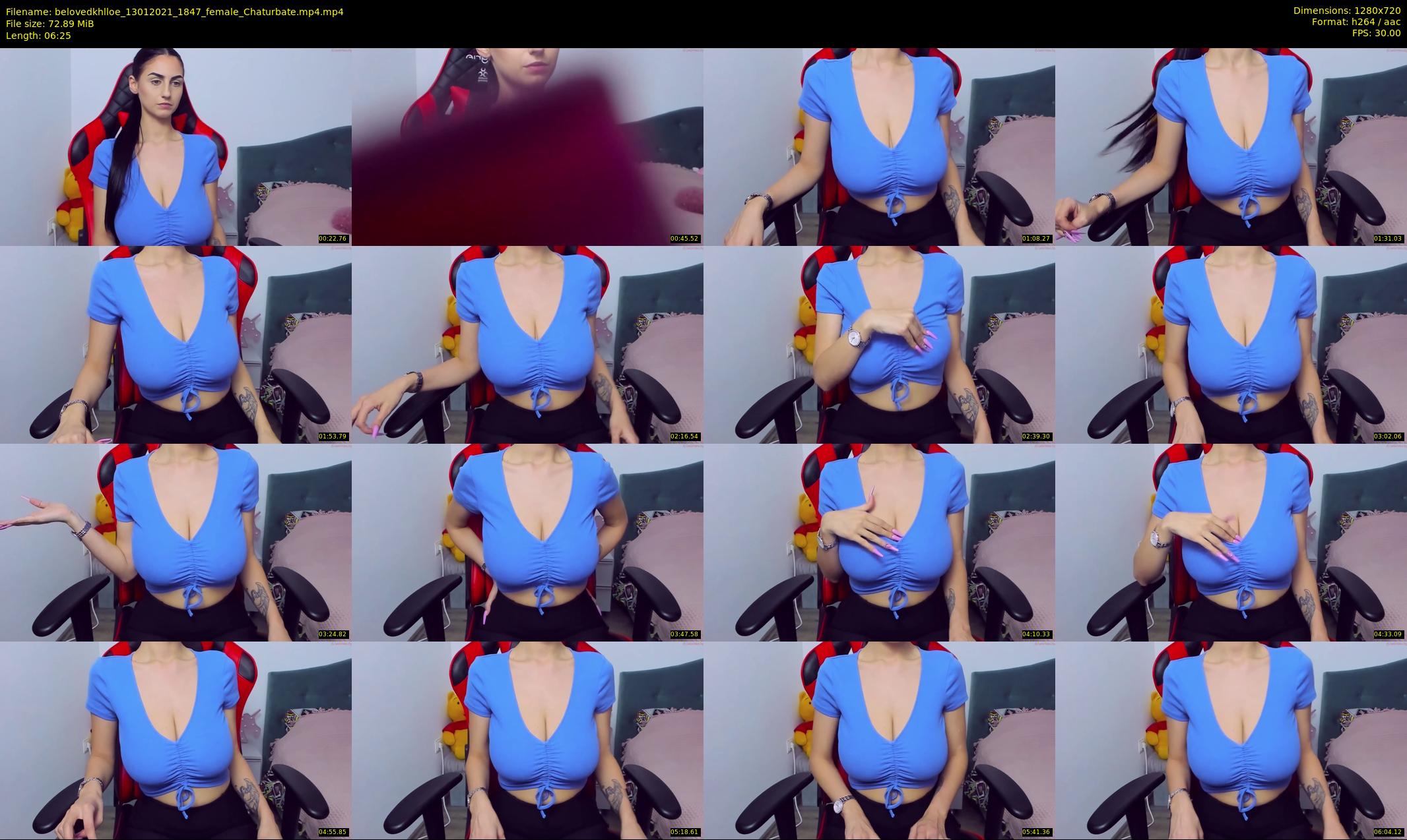 belovedkhlloe — 7 minute Chaturbate female cam show recording, 720p, Jan 13, 2021