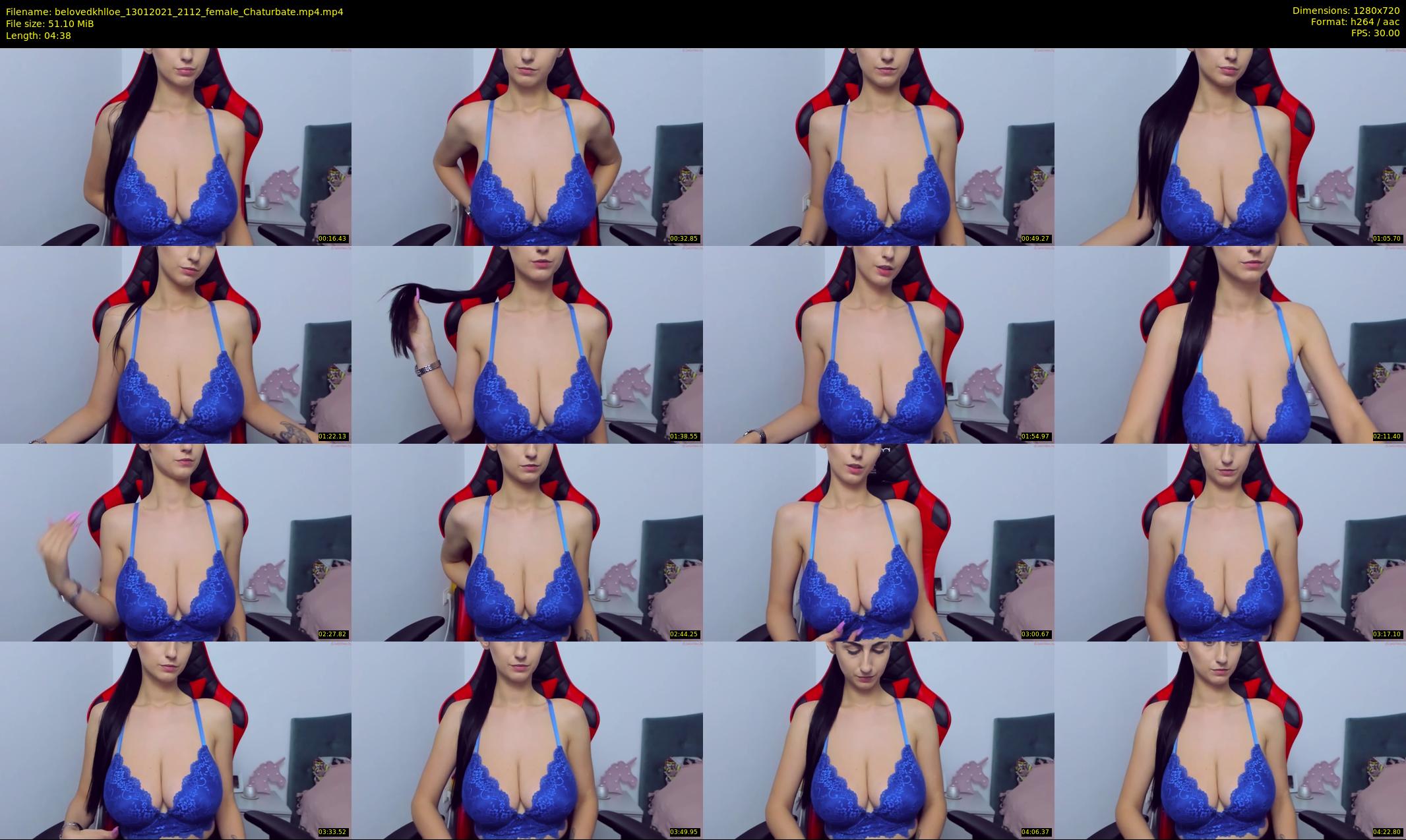 belovedkhlloe — 5 minute Chaturbate female cam show recording, 720p, Jan 13, 2021