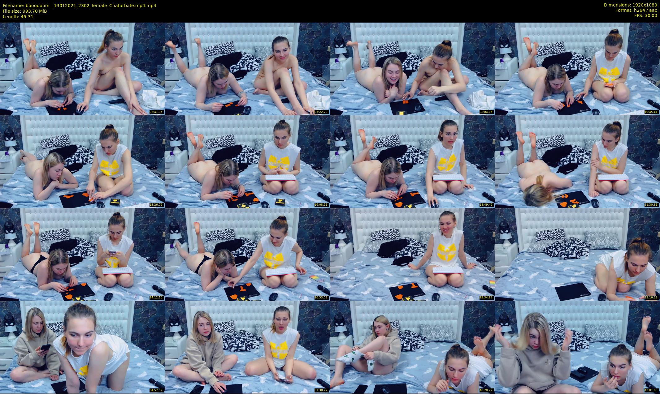 boooooom_ — 46 minute Chaturbate female cam show recording, 1080p, Jan 13, 2021