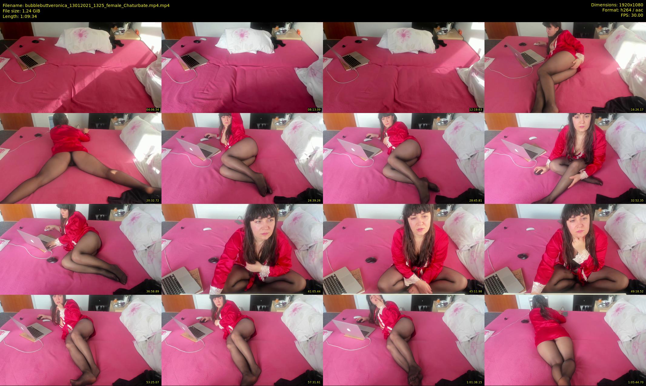 bubblebuttveronica — 70 minute Chaturbate female cam show recording, 1080p, Jan 13, 2021